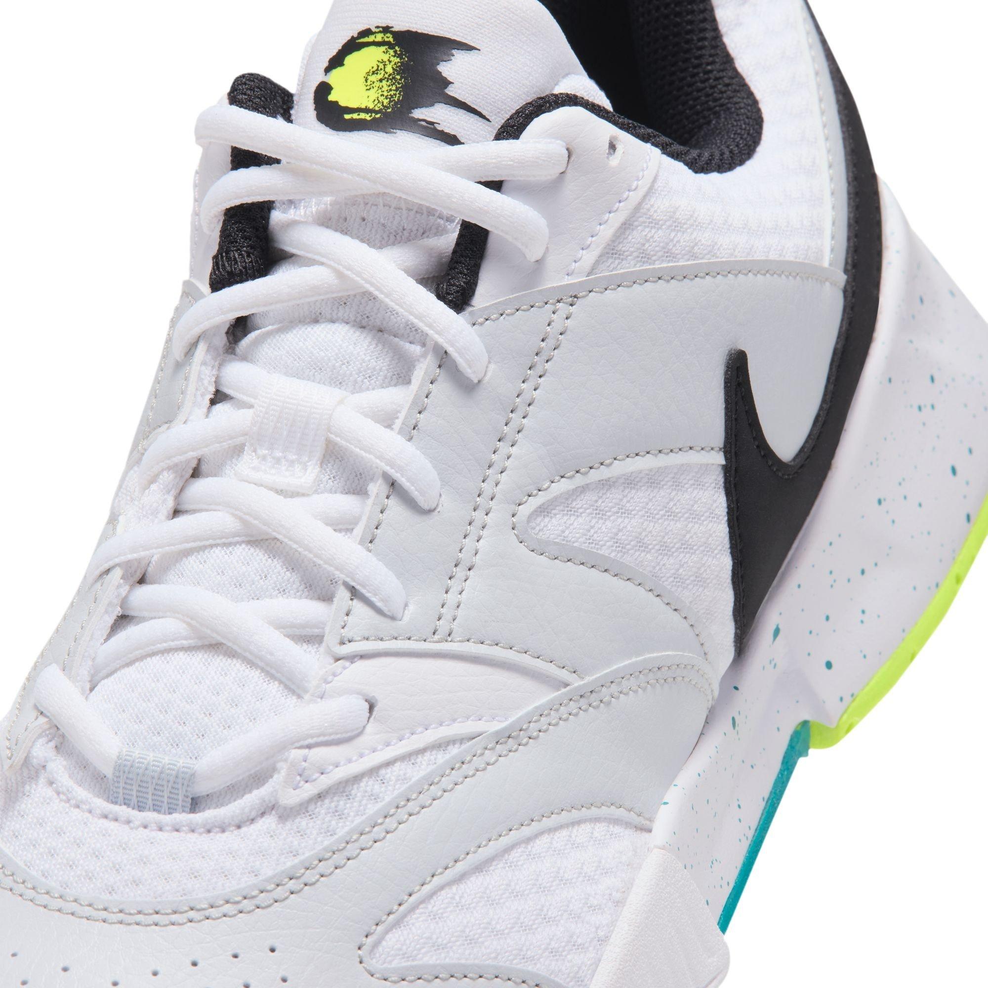 White/Blk-Volt - Nike - Court Lite 4 Men's Tennis Shoes - 7