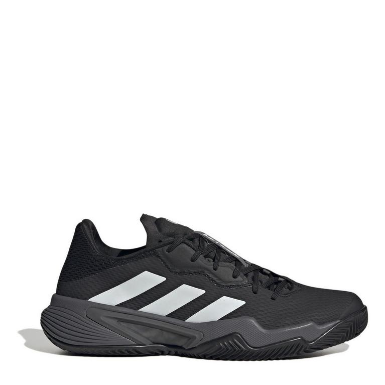 Black/White/G - adidas - Barricade Clay Men's Tennis Shoes - 1
