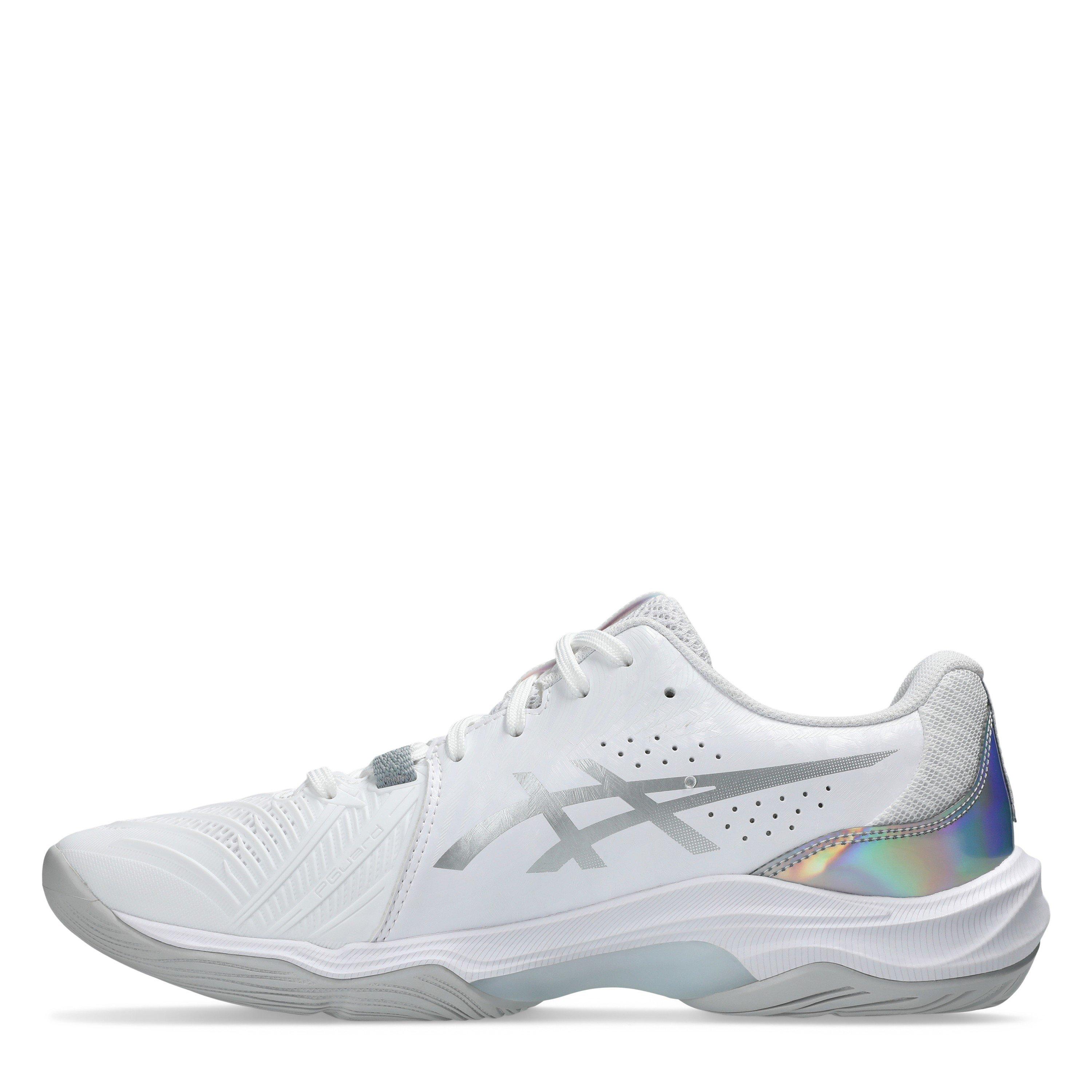 WHITE/SILVER - Asics - Court Control FF 3 Mens Badminton Shoes - 2