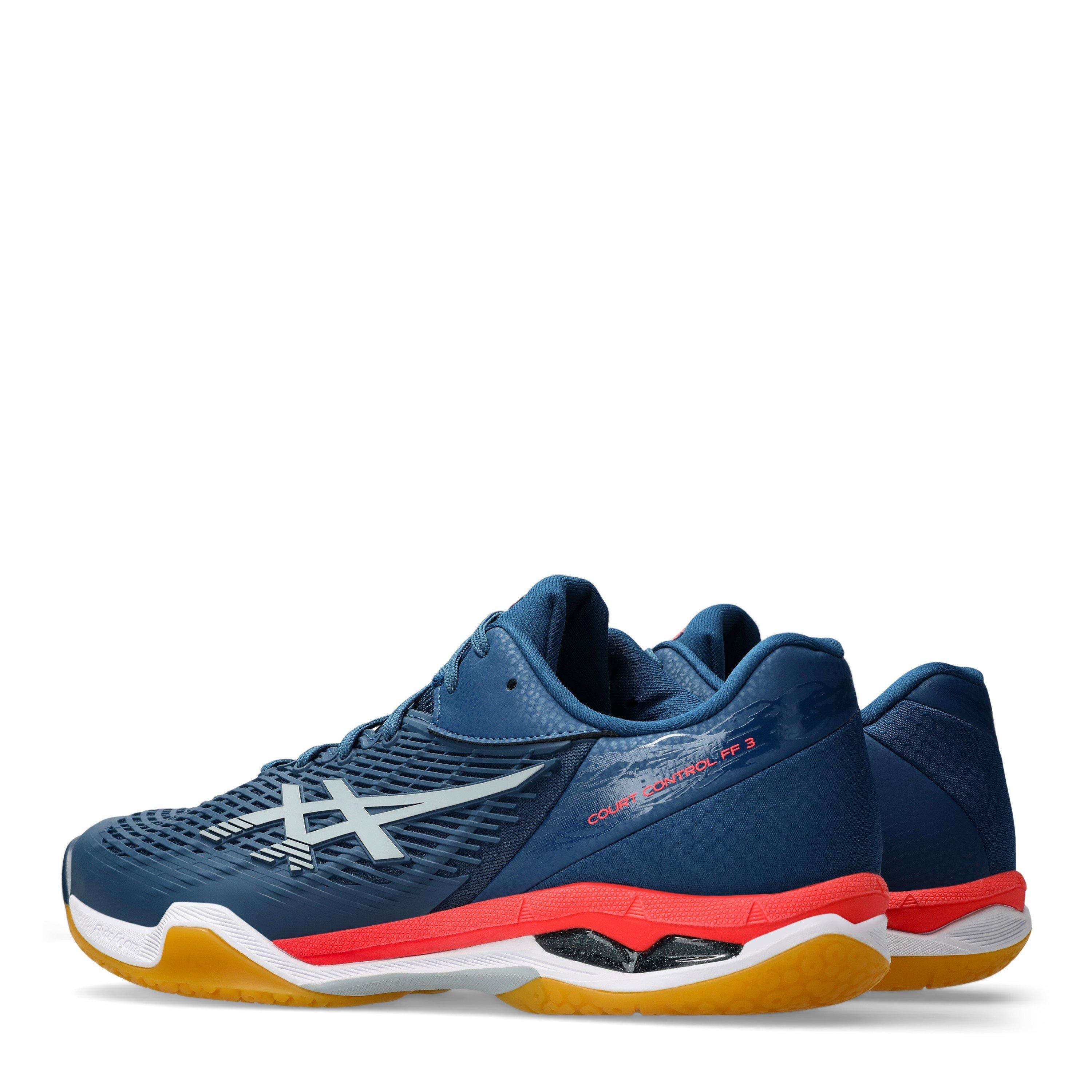 MAKO BLUE/PGREY - Asics - Court Control FF 3 Mens Badminton Shoes - 5