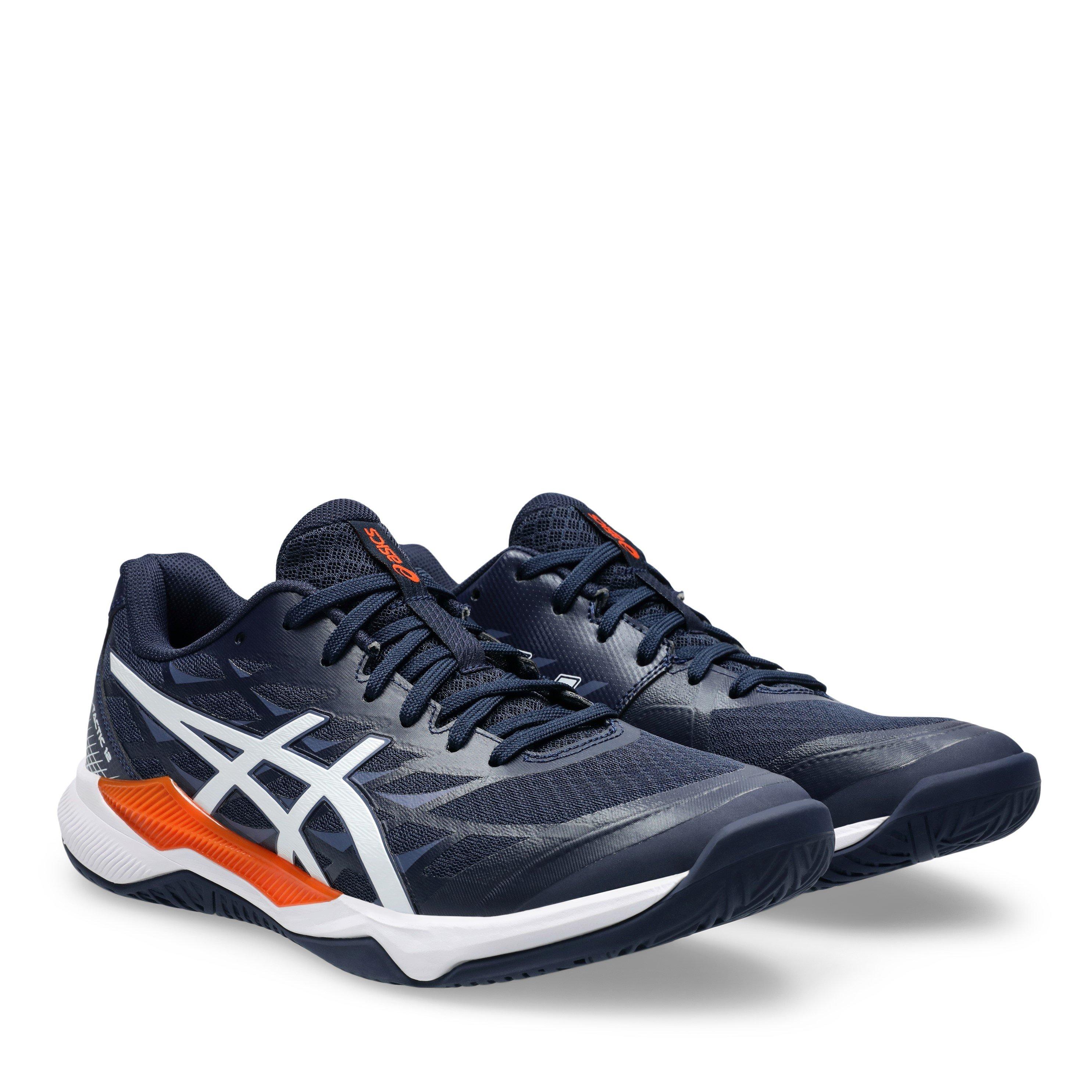 MIDNIGHT/WHITE - Asics - Gel-Tactic 12 Mens Badminton Shoes - 4
