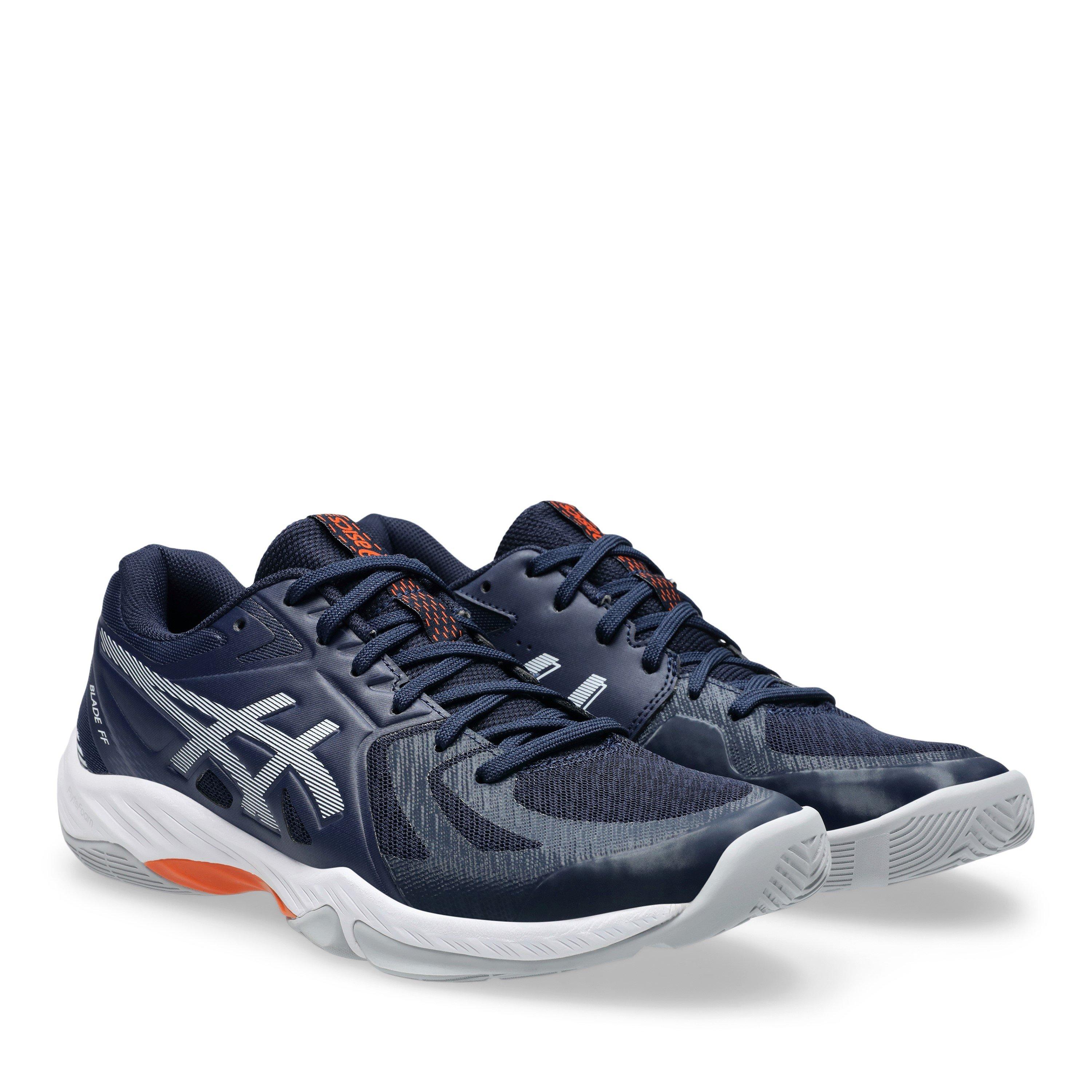MIDNIGHT/WHITE - Asics - Asics Blade FF Mens Badminton Shoes - 4