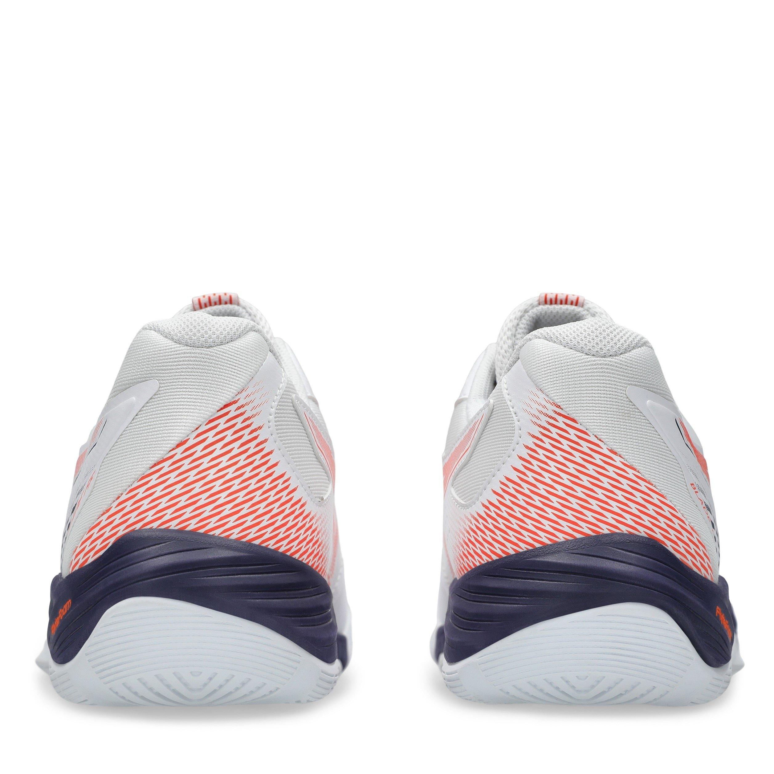 WHITE/ORANGE - Asics - Blade FF Mens Badminton Shoes - 7