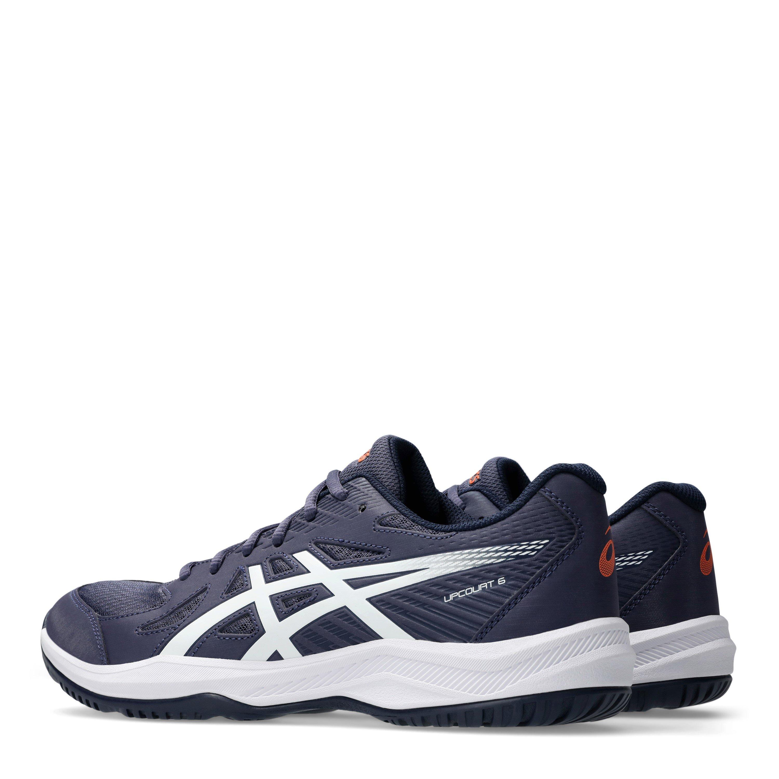 INDIGOFOG/WHITE - Asics - Upcourt 6 Mens Badminton Shoes - 5
