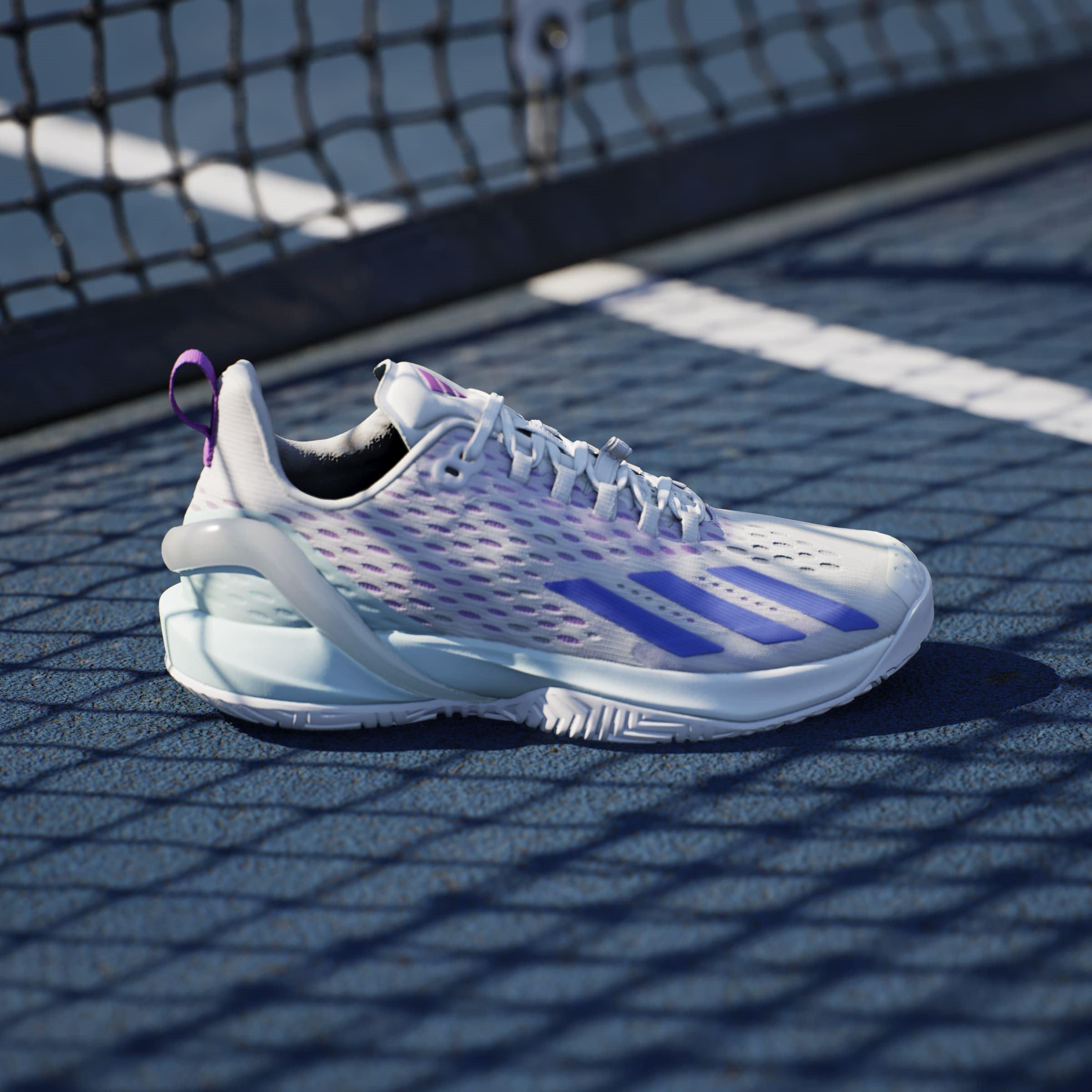 Ftwr White - adidas - Adizero Cybersonic Tennis Shoes - 11