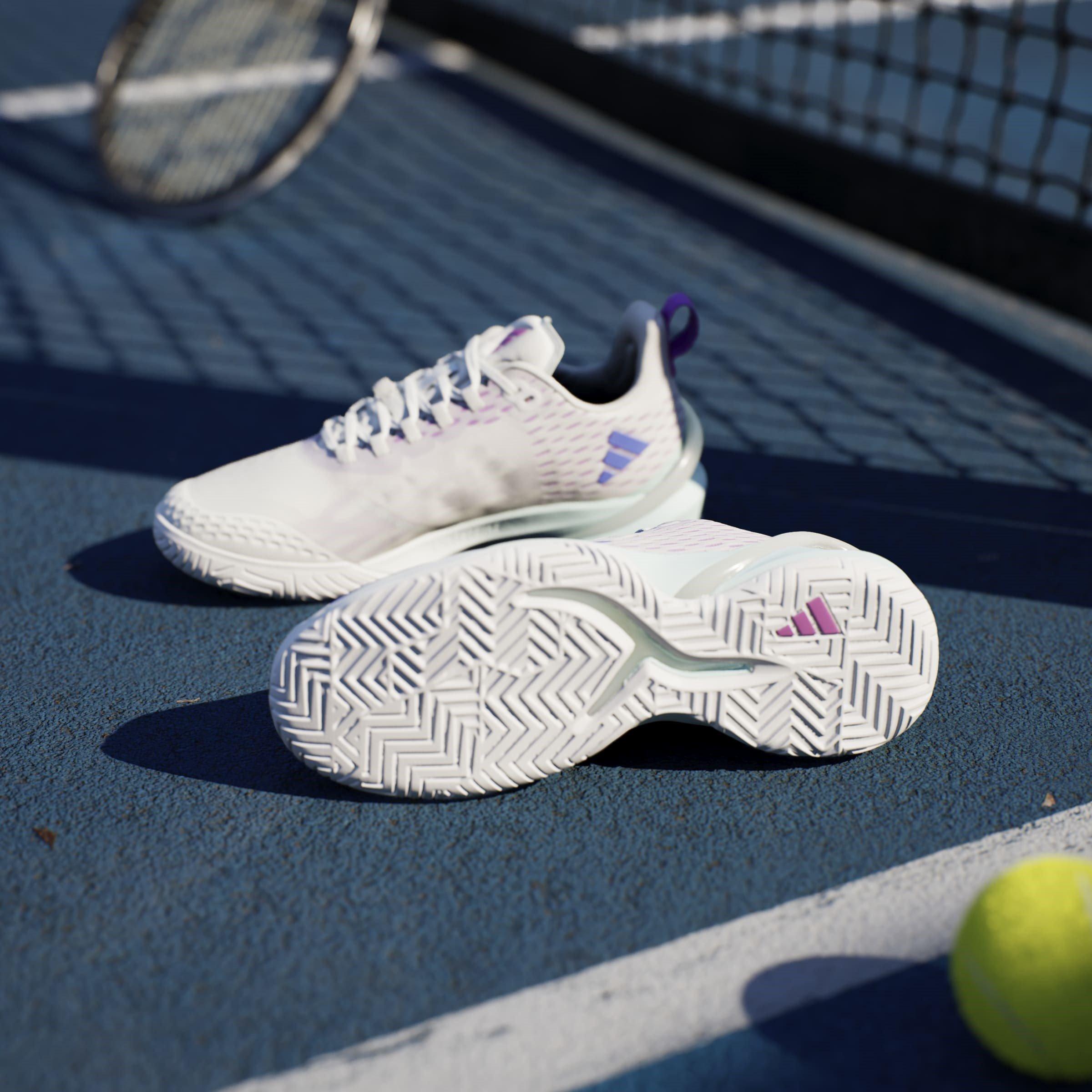 Ftwr White - adidas - Adizero Cybersonic Tennis Shoes - 12
