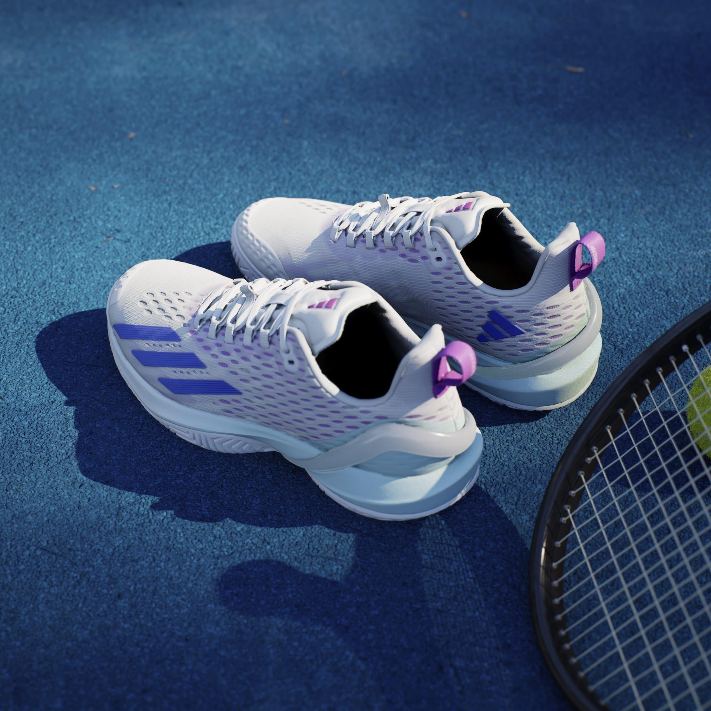 Ftwr White - adidas - Adizero Cybersonic Tennis Shoes - 14