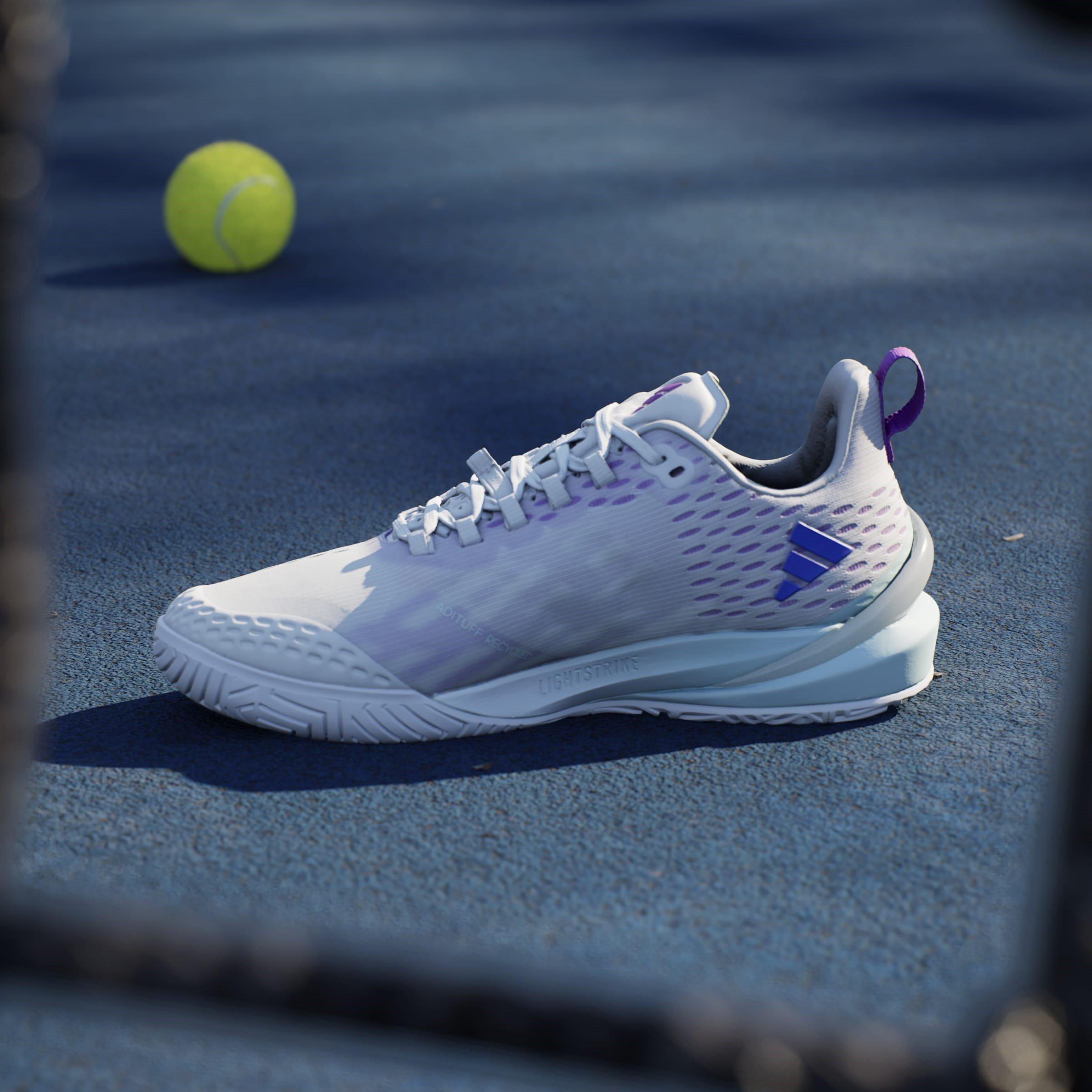 Ftwr White - adidas - Adizero Cybersonic Tennis Shoes - 15