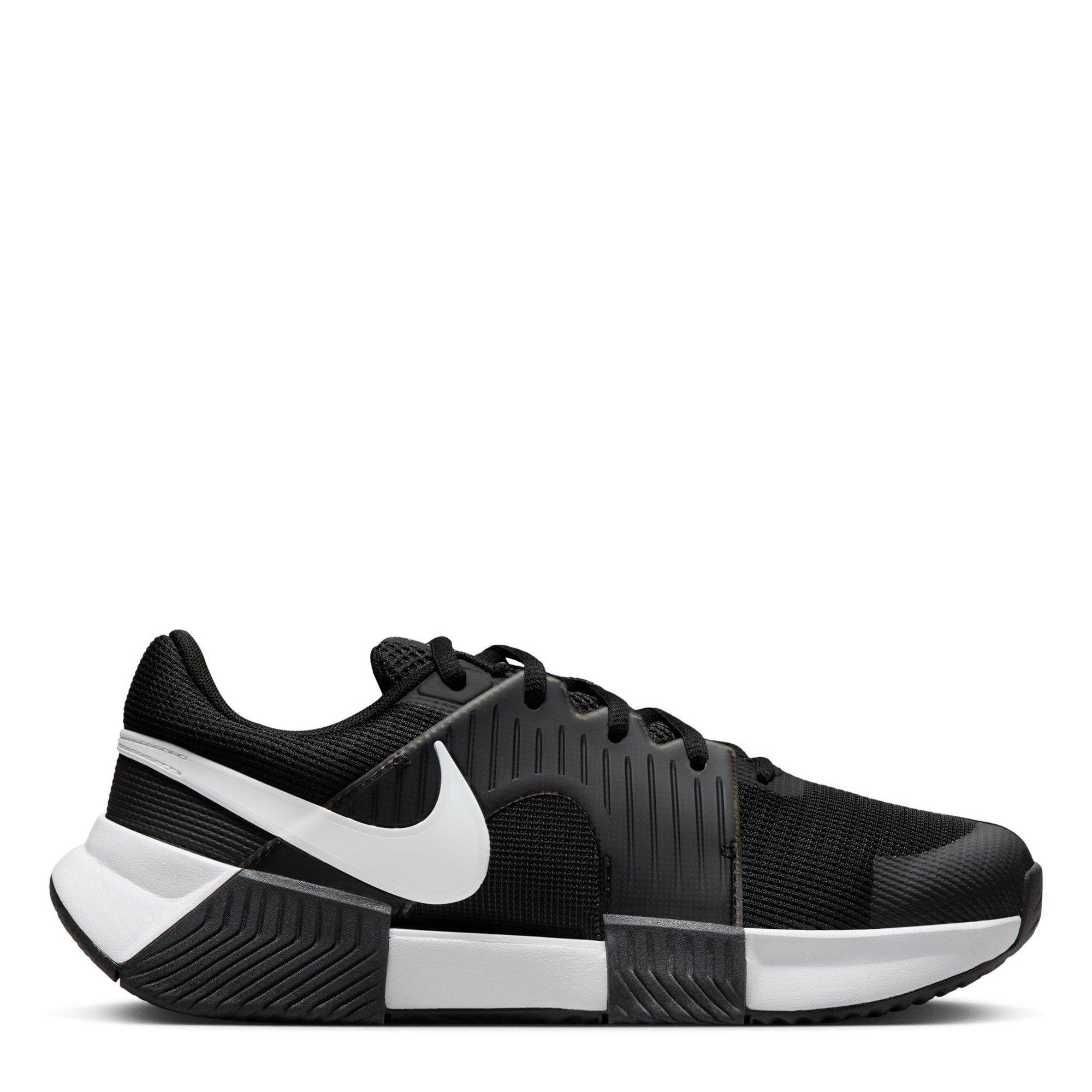 Nike Women's Tennis Shoes - Black/White - 7 (41)