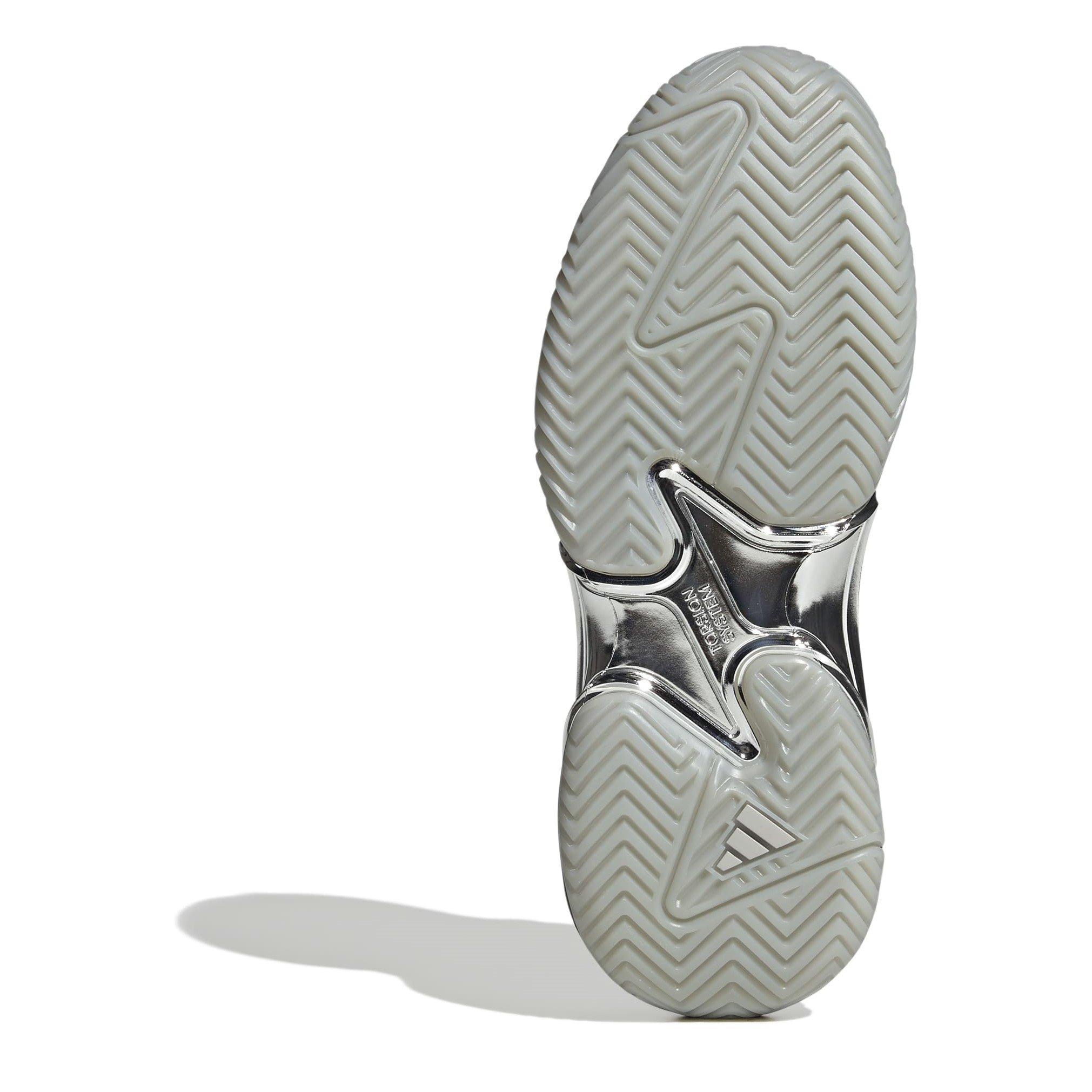 Argento incontrato/Grigio - adidas - Barricade 13 Silver Edition Tennis Shoes Womens - 6