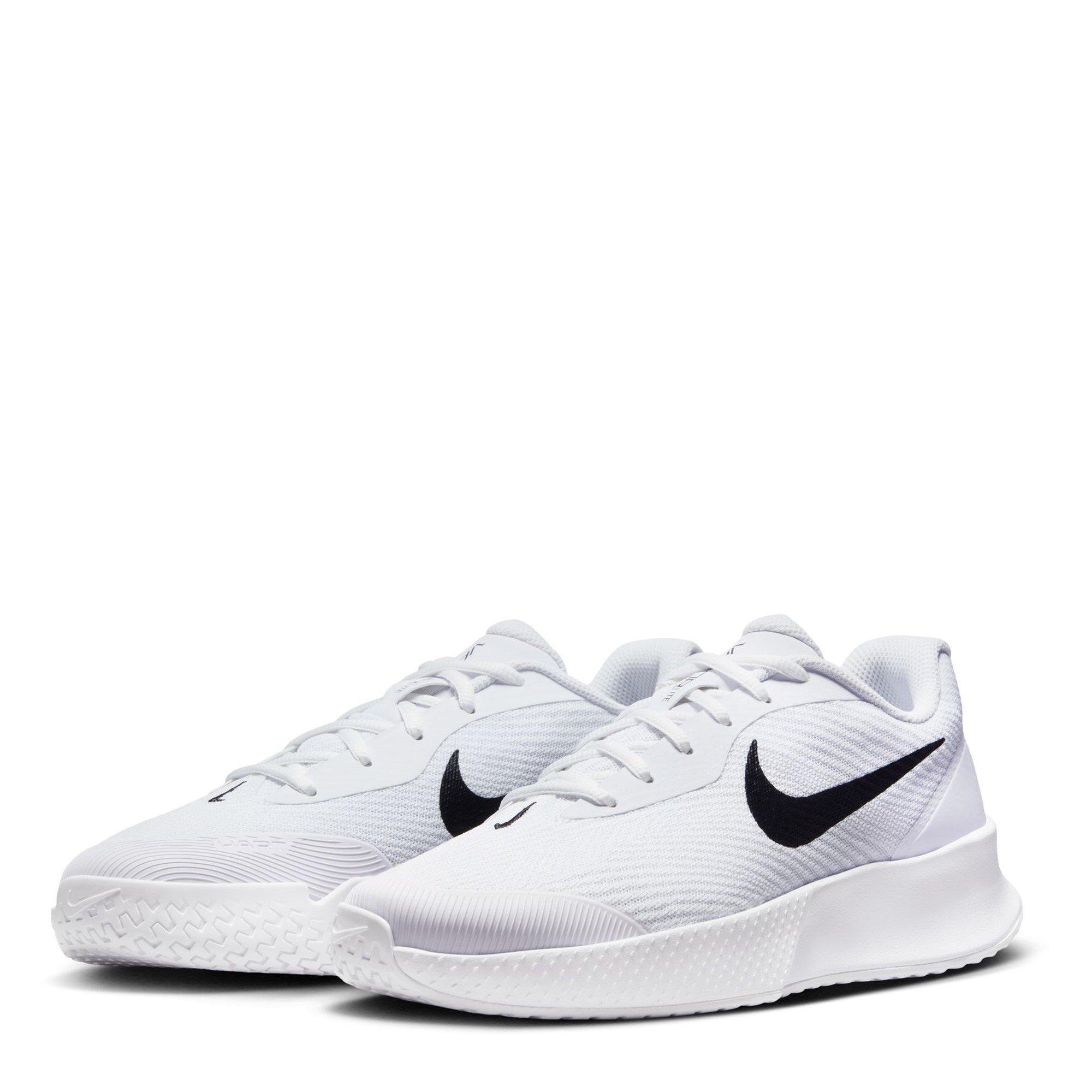 Weiß/Schwarz - Nike - Vapor Lite 3 Tennis Shoes Womens - 4