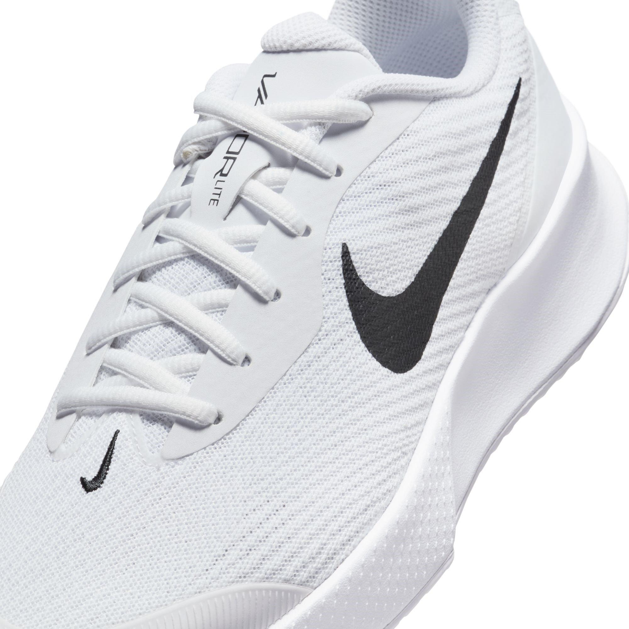 Weiß/Schwarz - Nike - Vapor Lite 3 Tennis Shoes Womens - 7