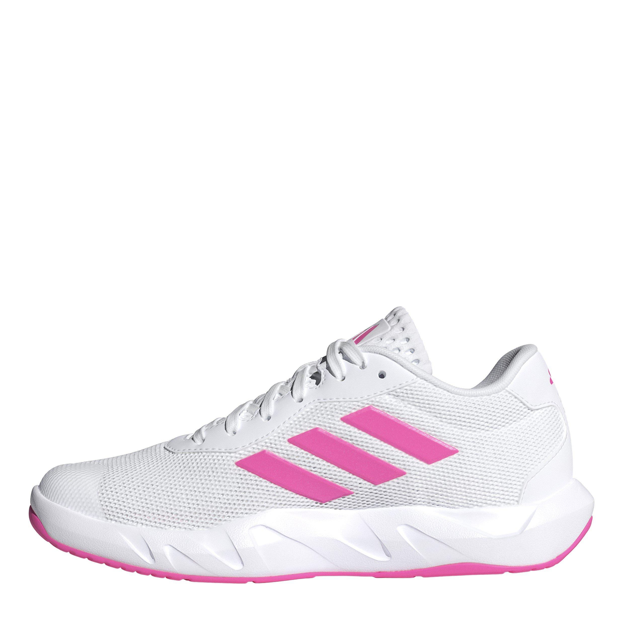 White/Lucid Pin - adidas - Amplimove Trainer Tennis Shoes - 2