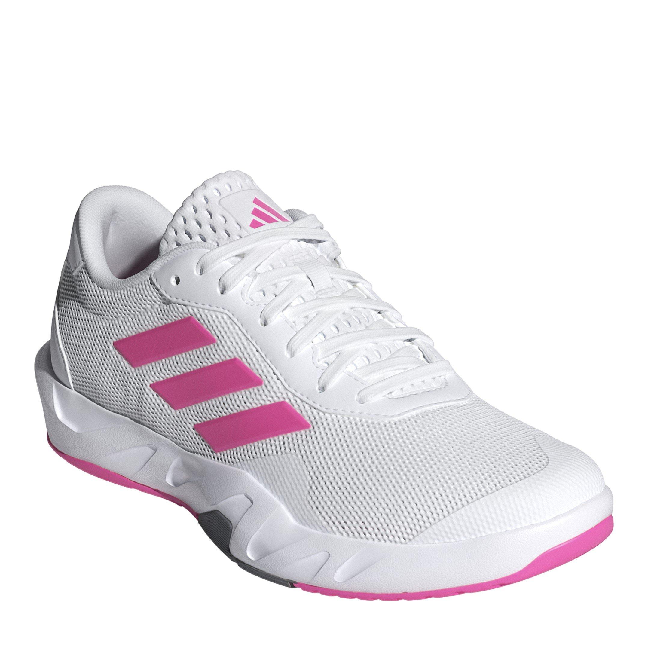 White/Lucid Pin - adidas - Amplimove Trainer Tennis Shoes - 3
