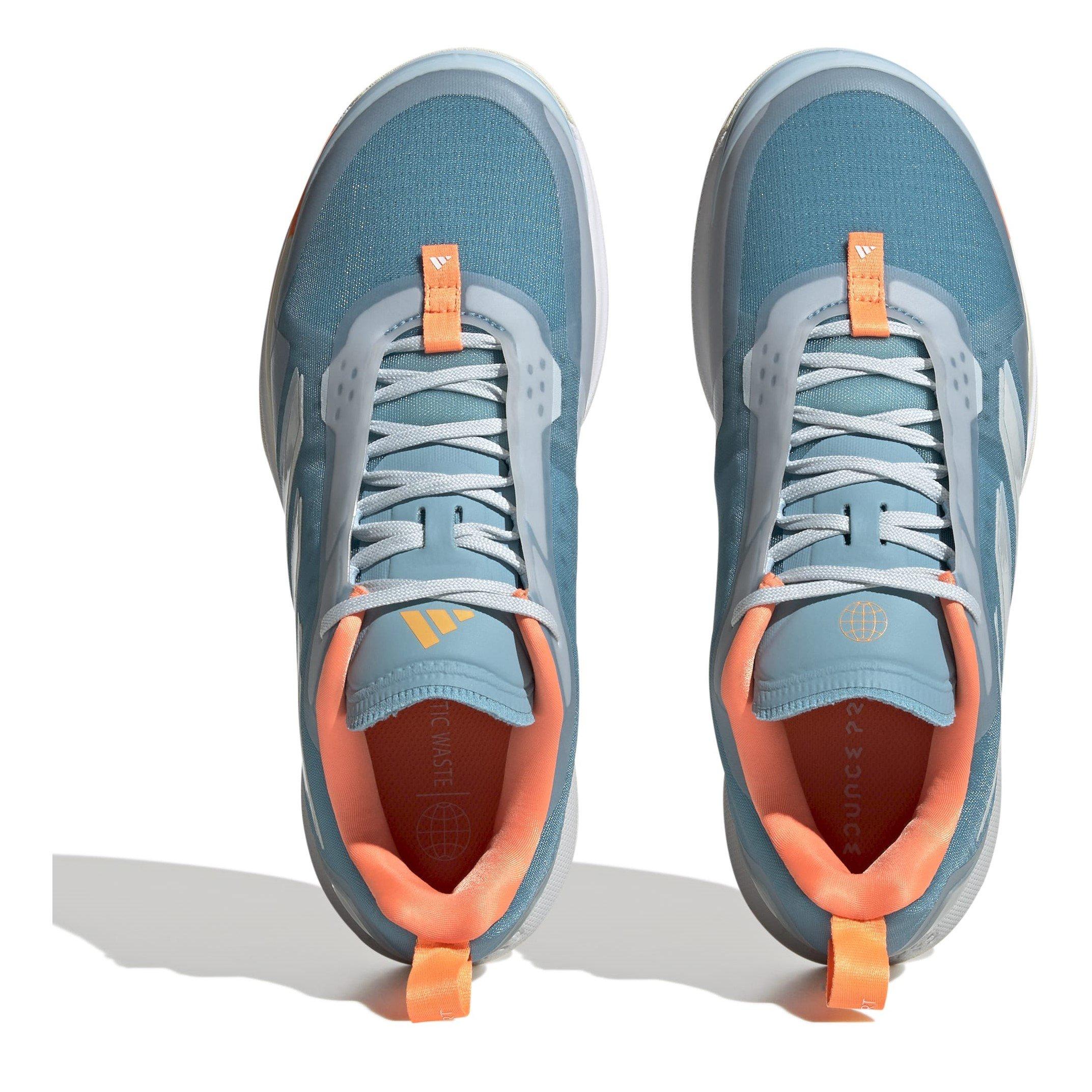 PREBLU/FTWWHT/S - adidas - AvaCourt Women's Tennis Shoes - 5