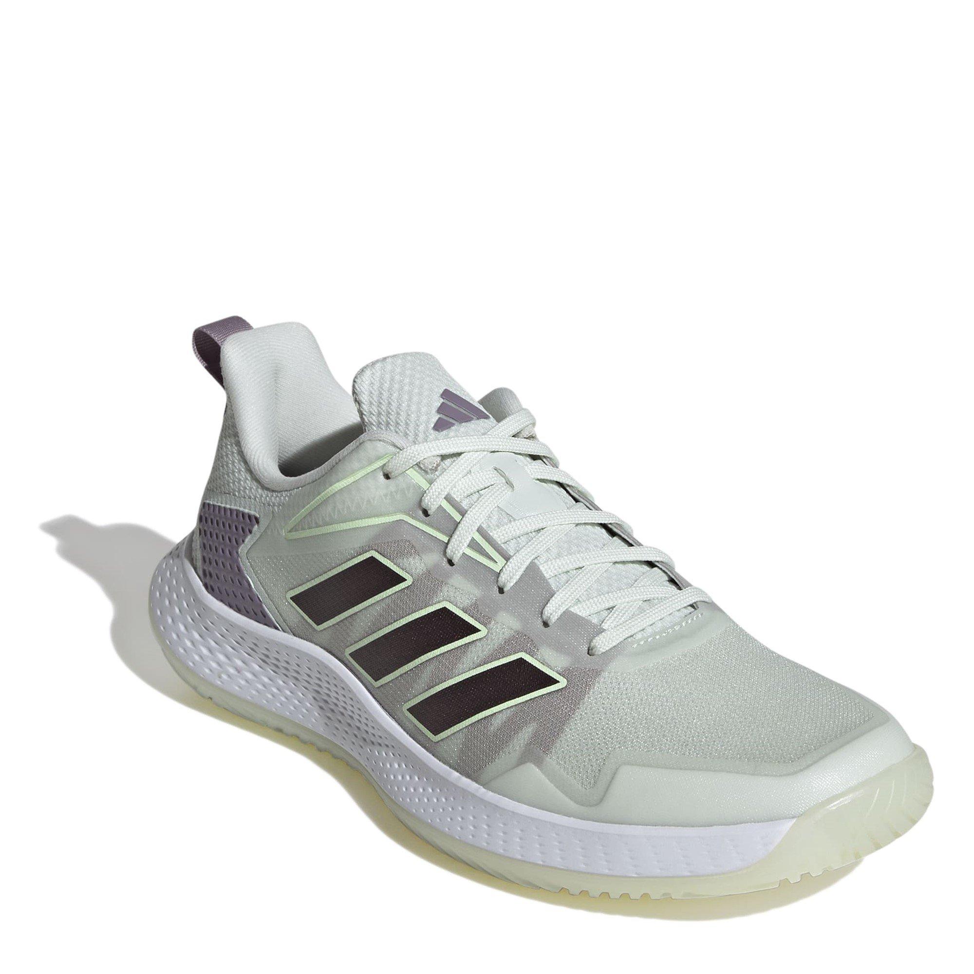 Jade/Metal/Lemn - adidas - Defiant Speed Tennis Shoes - 3