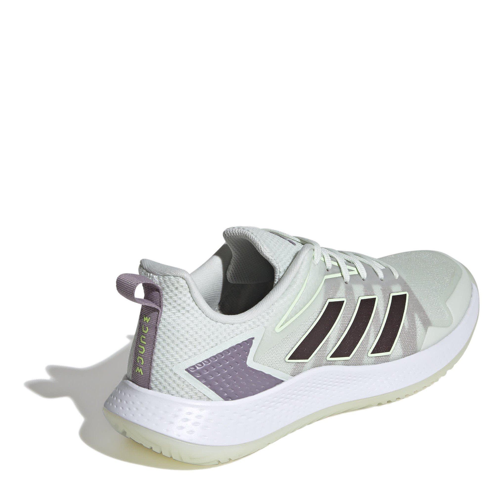Jade/Metal/Lemn - adidas - Defiant Speed Tennis Shoes - 4
