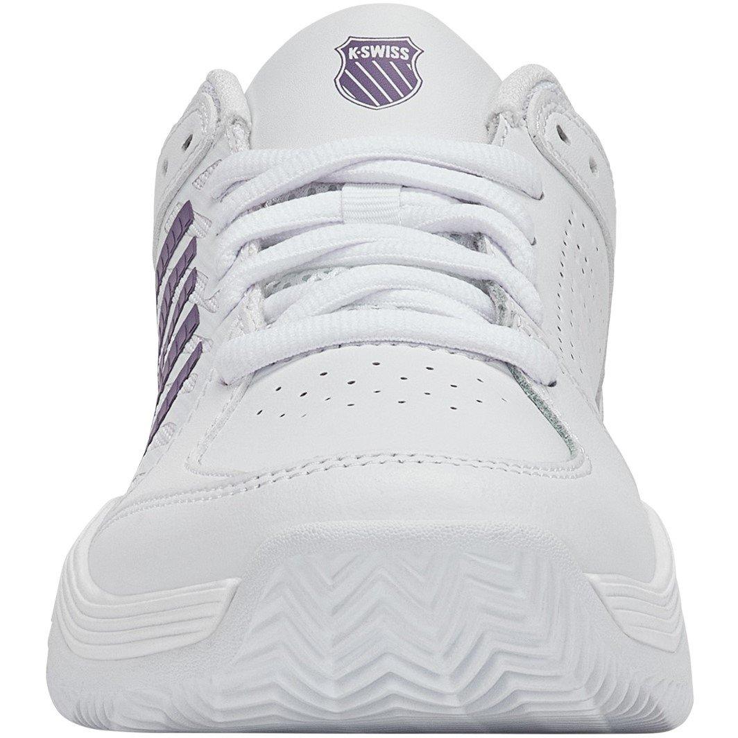 Weiß/Lila - K-Swiss - Women's Cl Tennis Shoes - 3