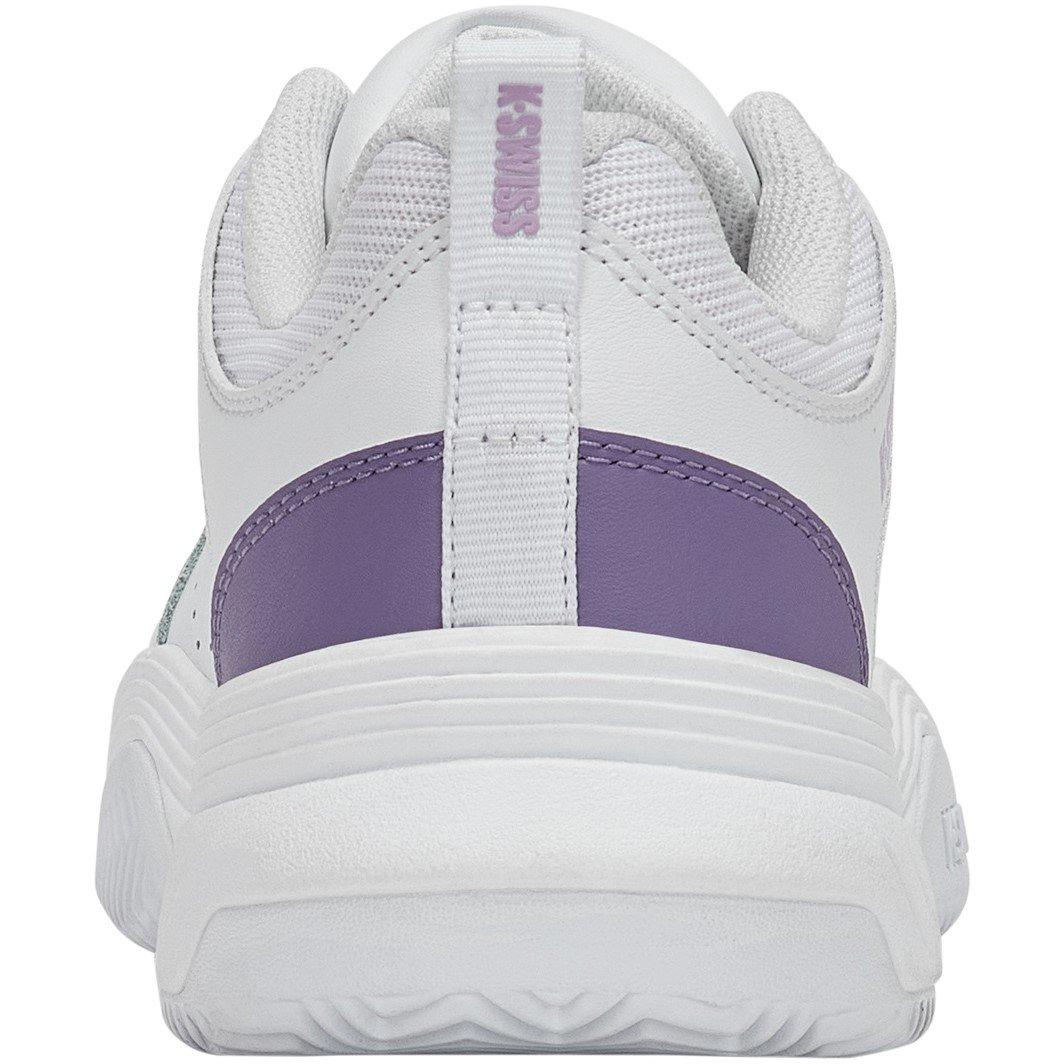 Weiß/Lila - K-Swiss - Women's Cl Tennis Shoes - 4
