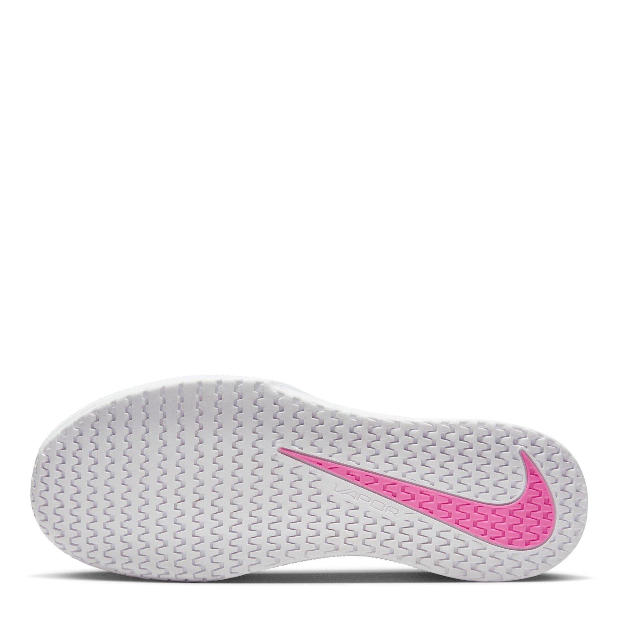Bianco/Rosa - Nike - NikeCourt Vapor Lite 2 Women's Hard Court Tennis Shoes - 3