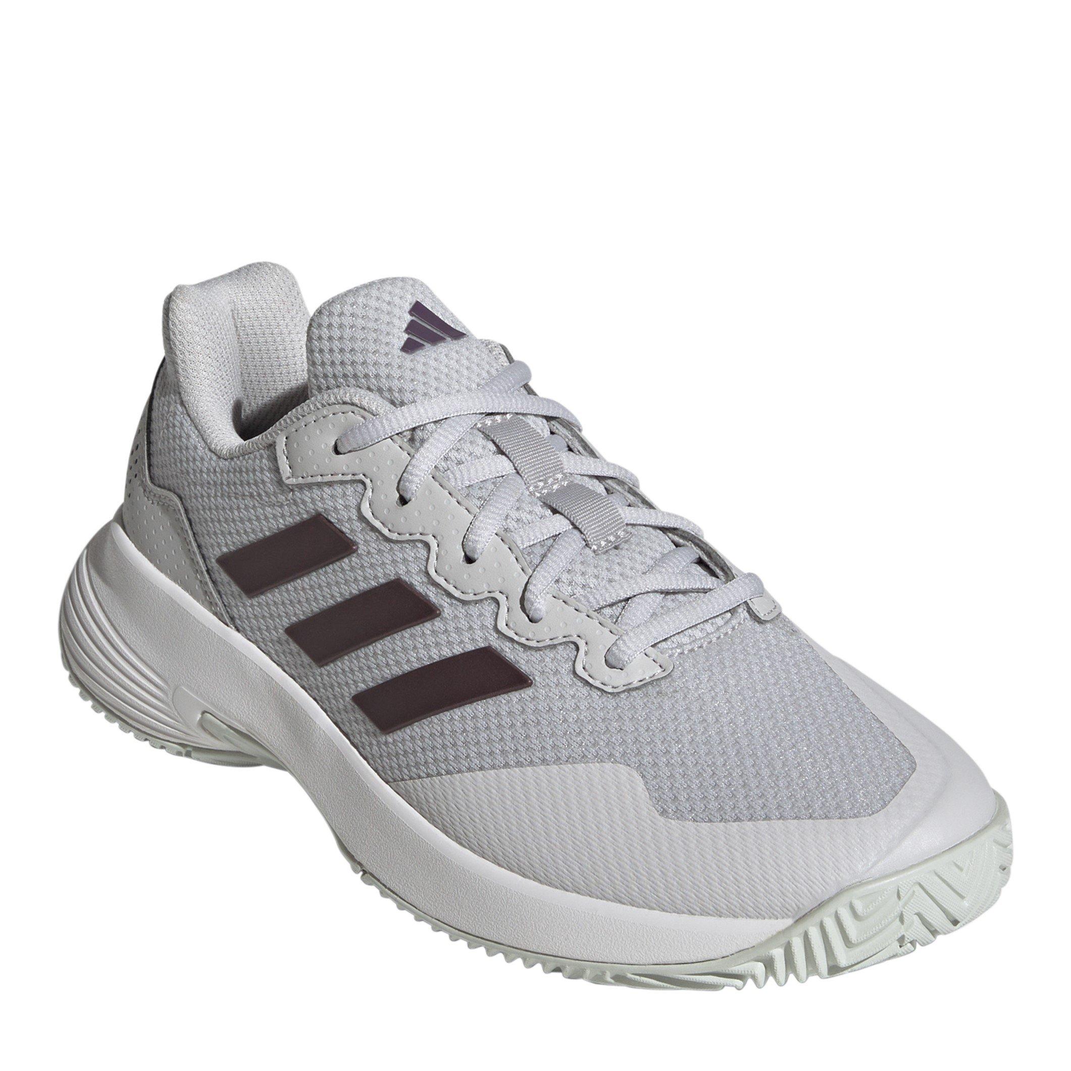 Grey One/Aurora - adidas - Gamecourt Tennis Shoes - 3