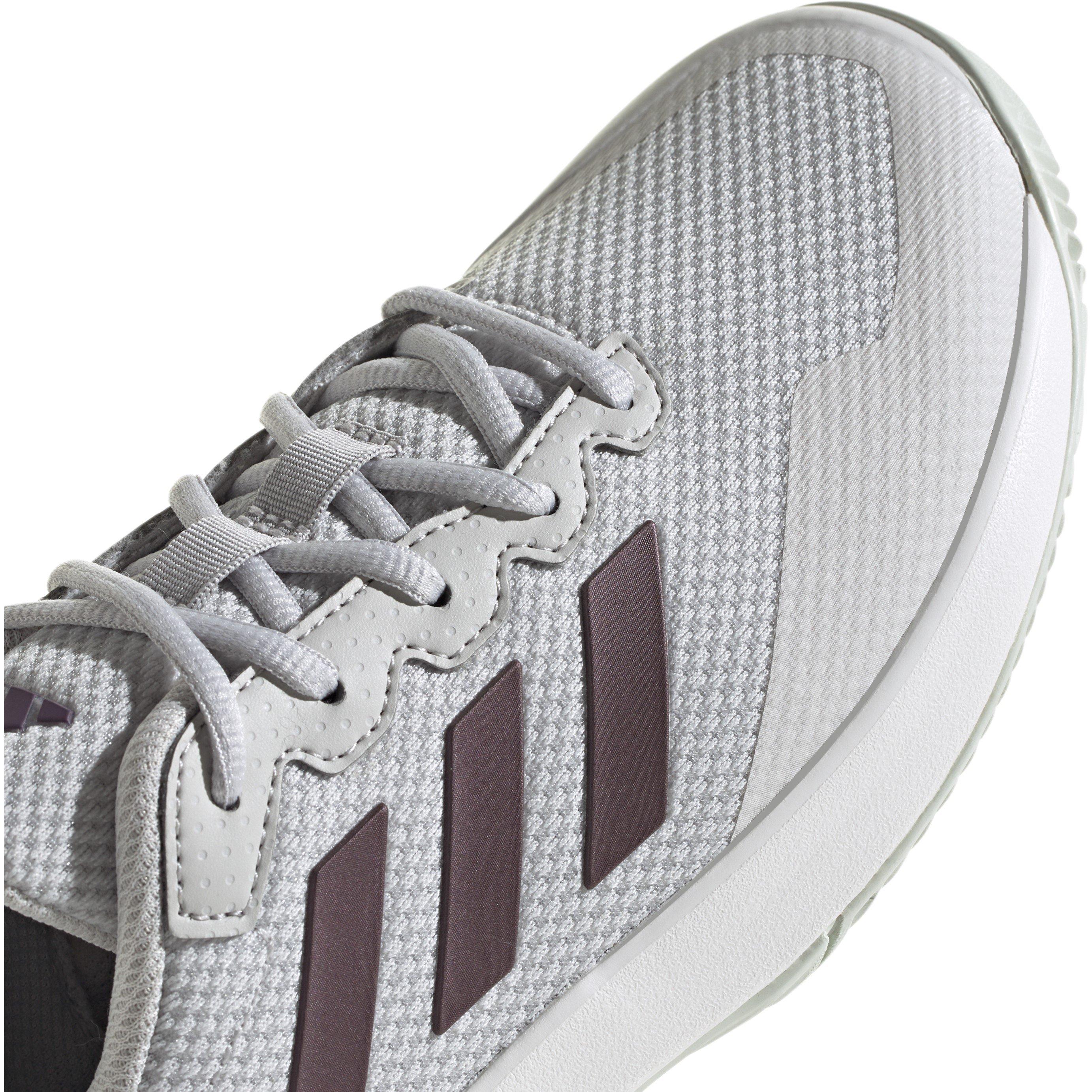 Grey One/Aurora - adidas - Gamecourt Tennis Shoes - 7