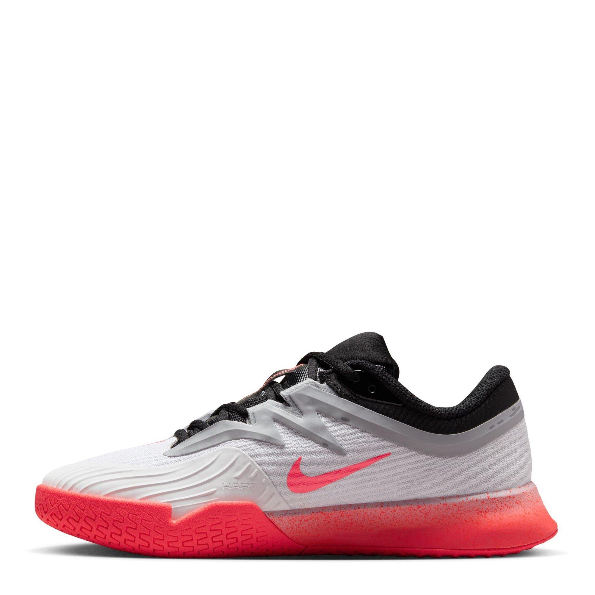 Wht/Hot Lava - Nike - Vapor Pro 3 Tennis Shoes Womens - 2