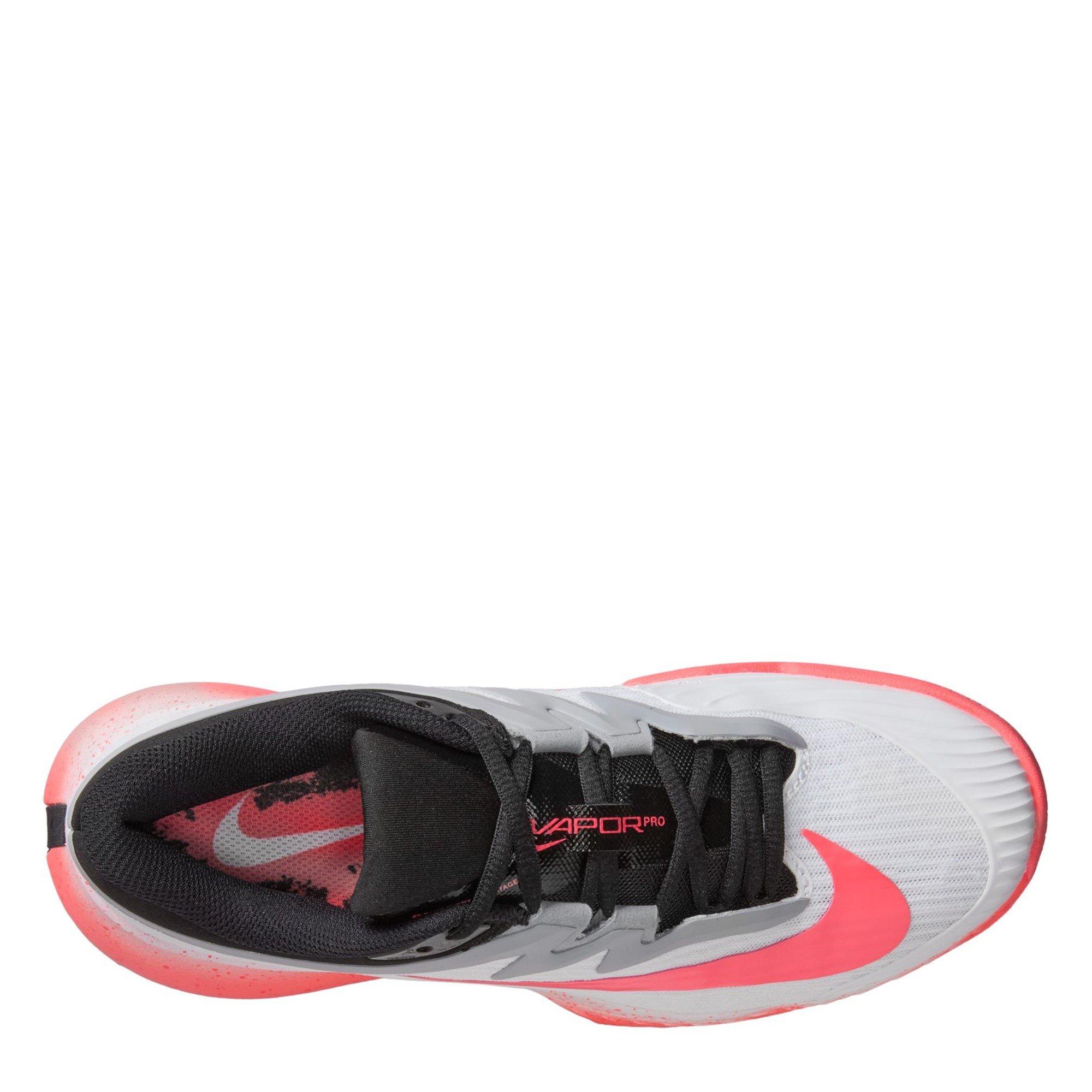 Wht/Hot Lava - Nike - Vapor Pro 3 Tennis Shoes Womens - 9