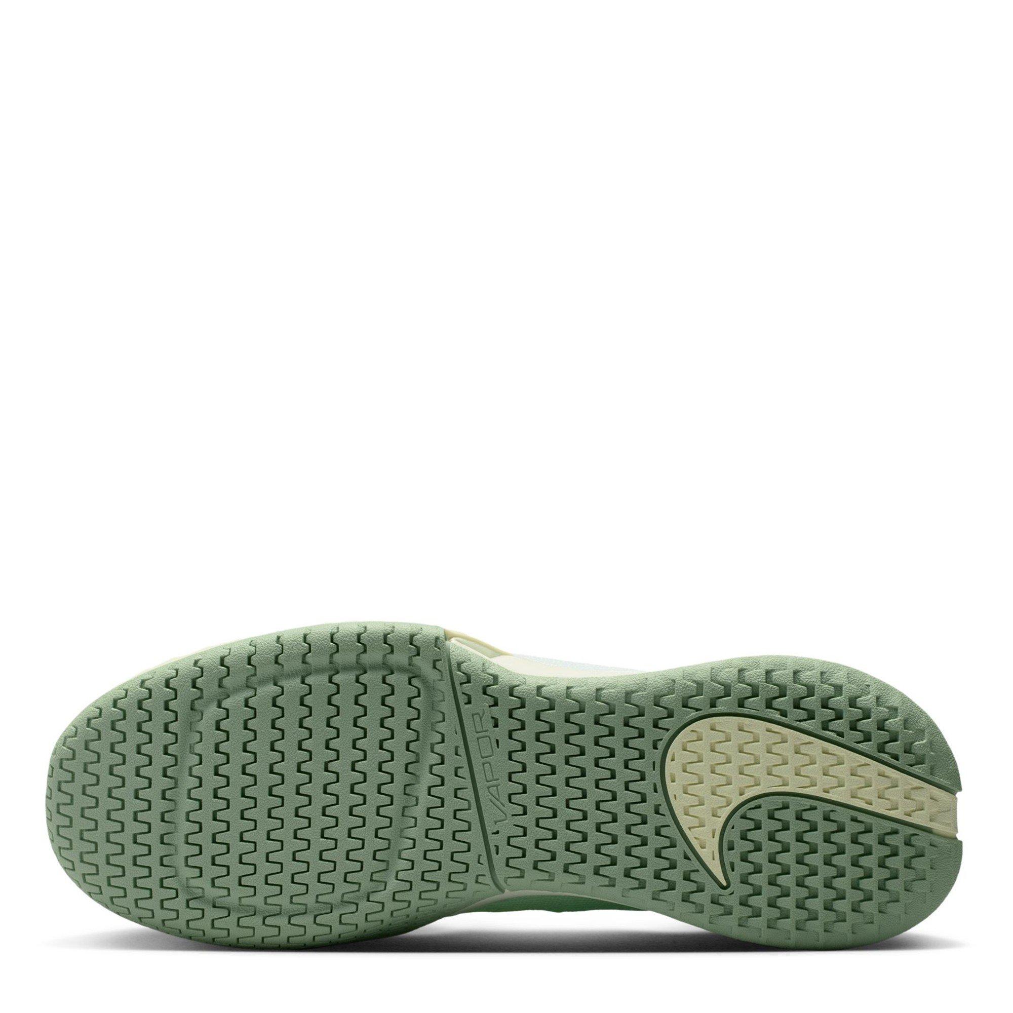 Green/White - Nike - Vapor Pro 3 Tennis Shoes Womens - 3