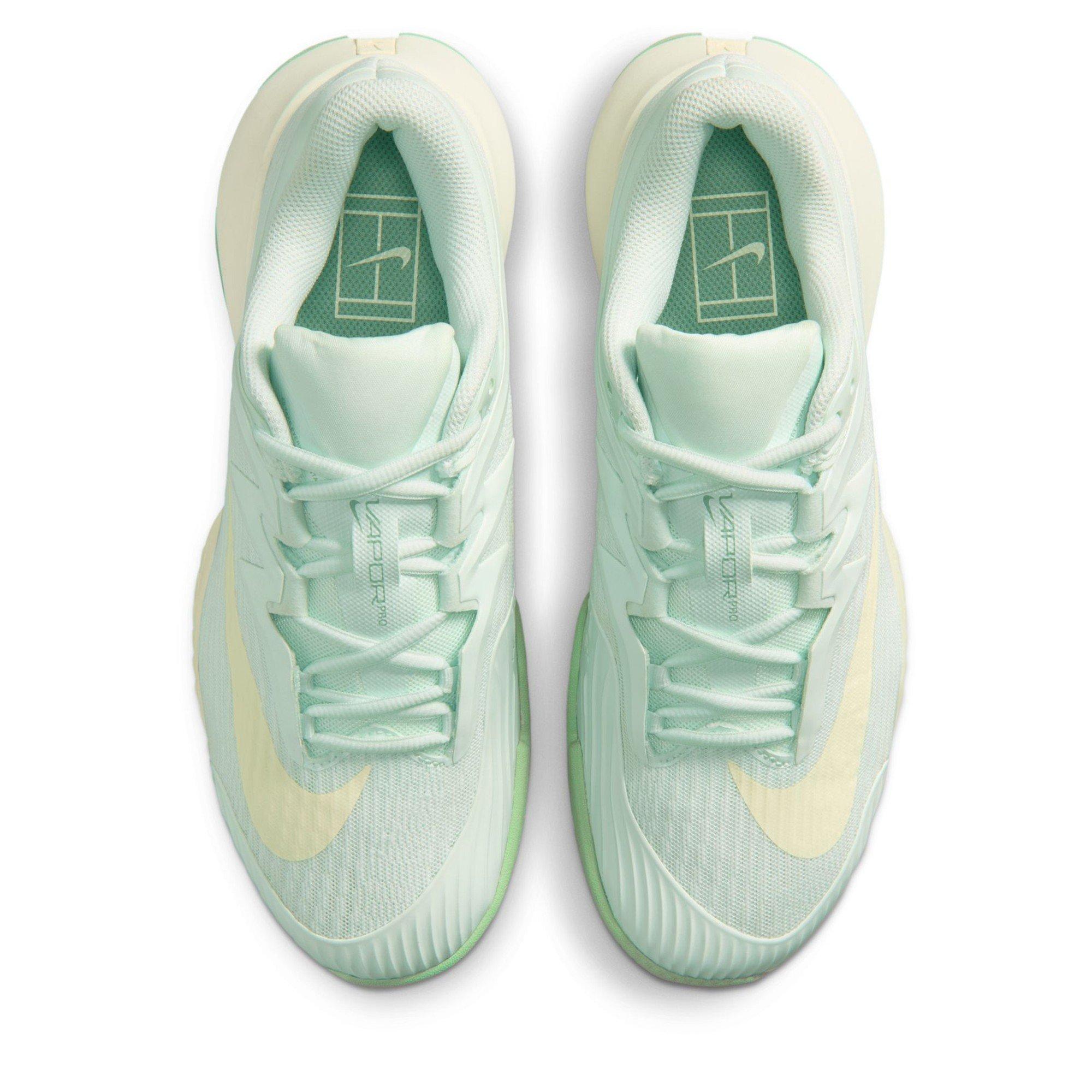 Green/White - Nike - Vapor Pro 3 Tennis Shoes Womens - 6