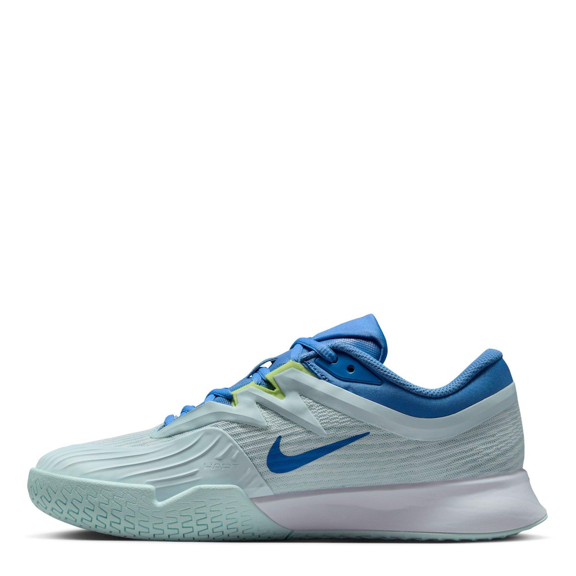Blå/Hvid - Nike - Vapor Pro 3 Tennis Shoes Womens - 2