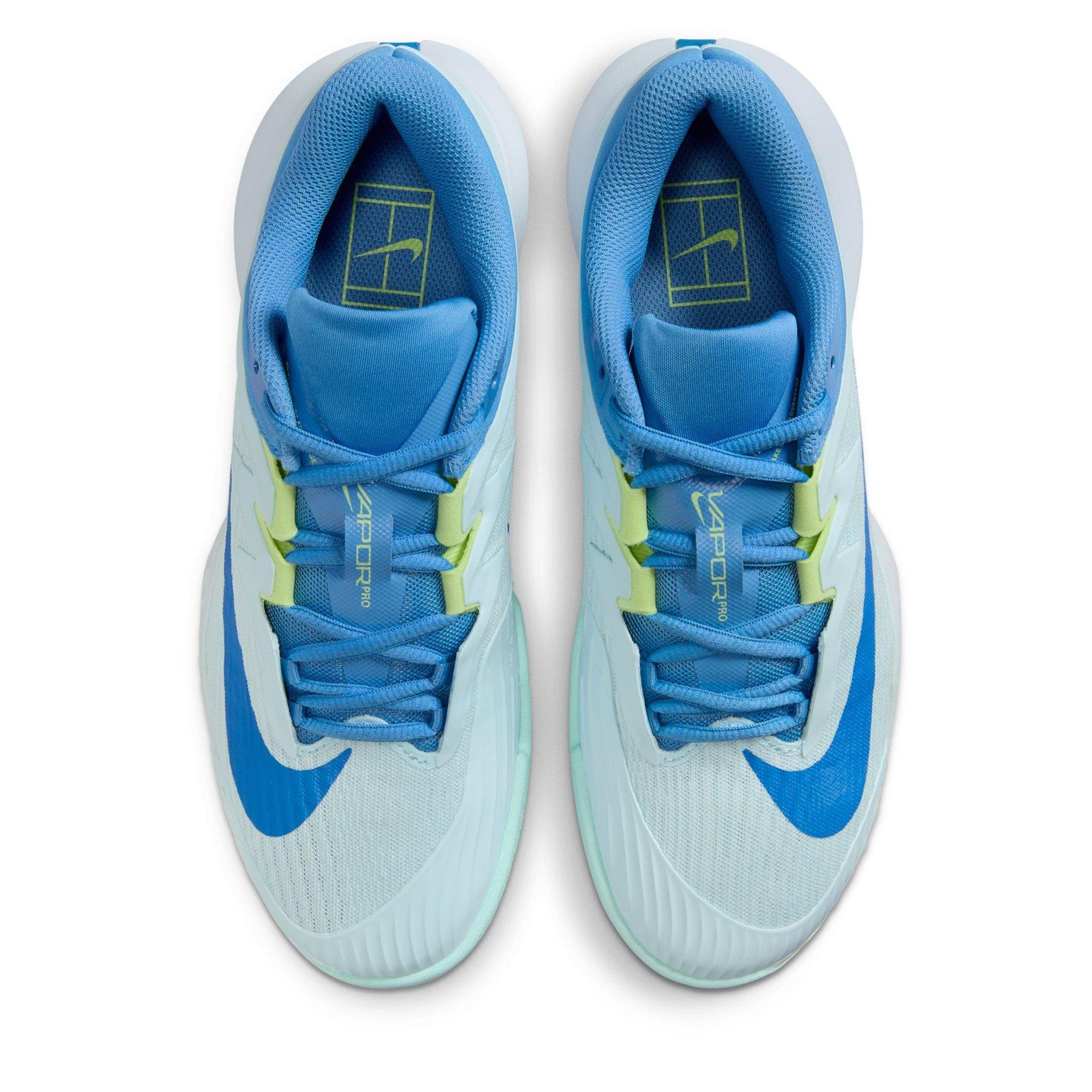 Blå/Hvid - Nike - Vapor Pro 3 Tennis Shoes Womens - 6