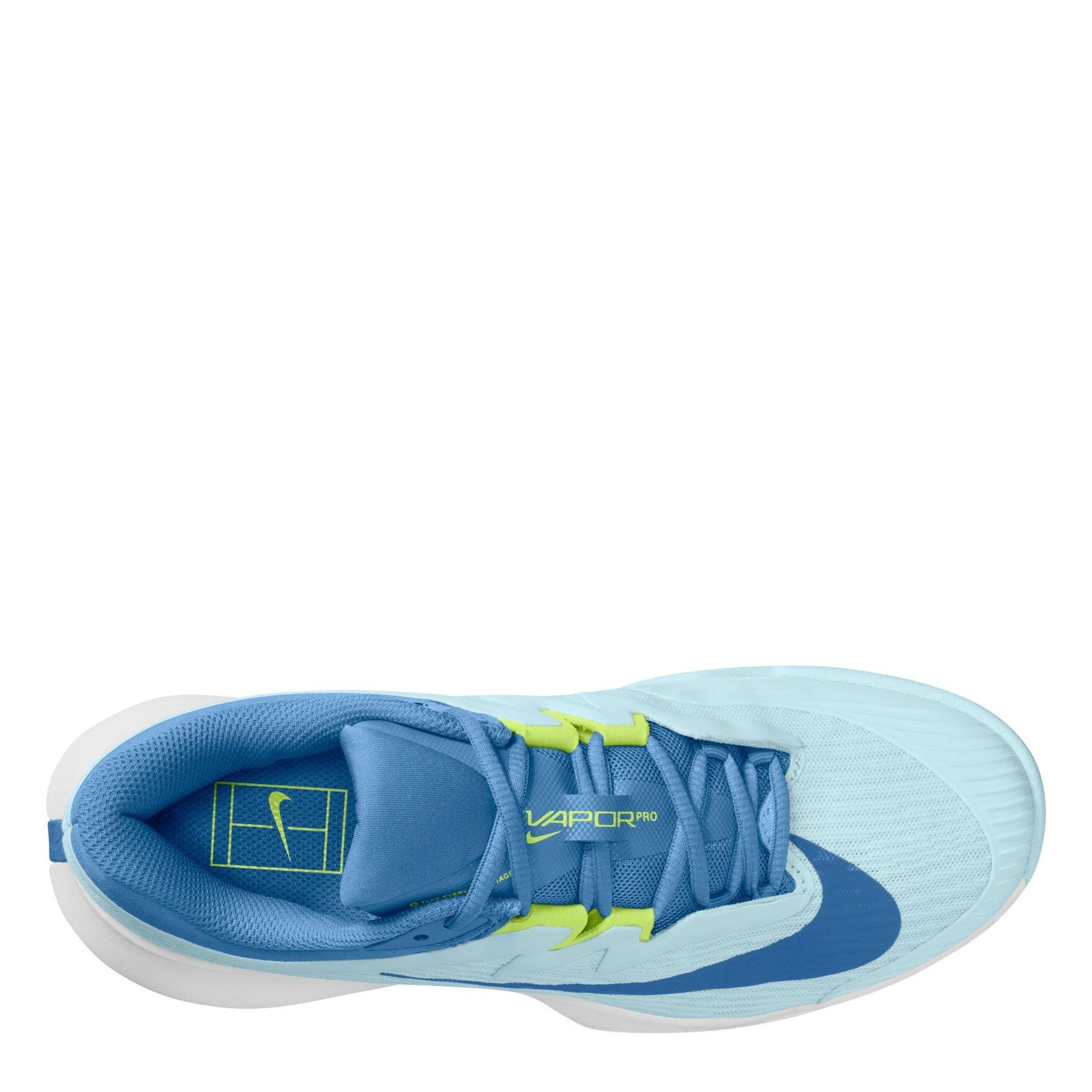 Blå/Hvid - Nike - Vapor Pro 3 Tennis Shoes Womens - 9