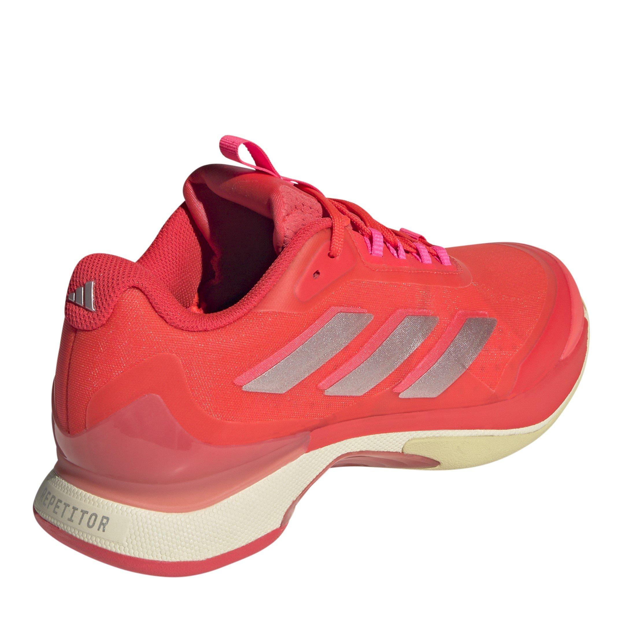 Lucid Red/Silve - adidas - Avacourt Tennis Shoes - 4