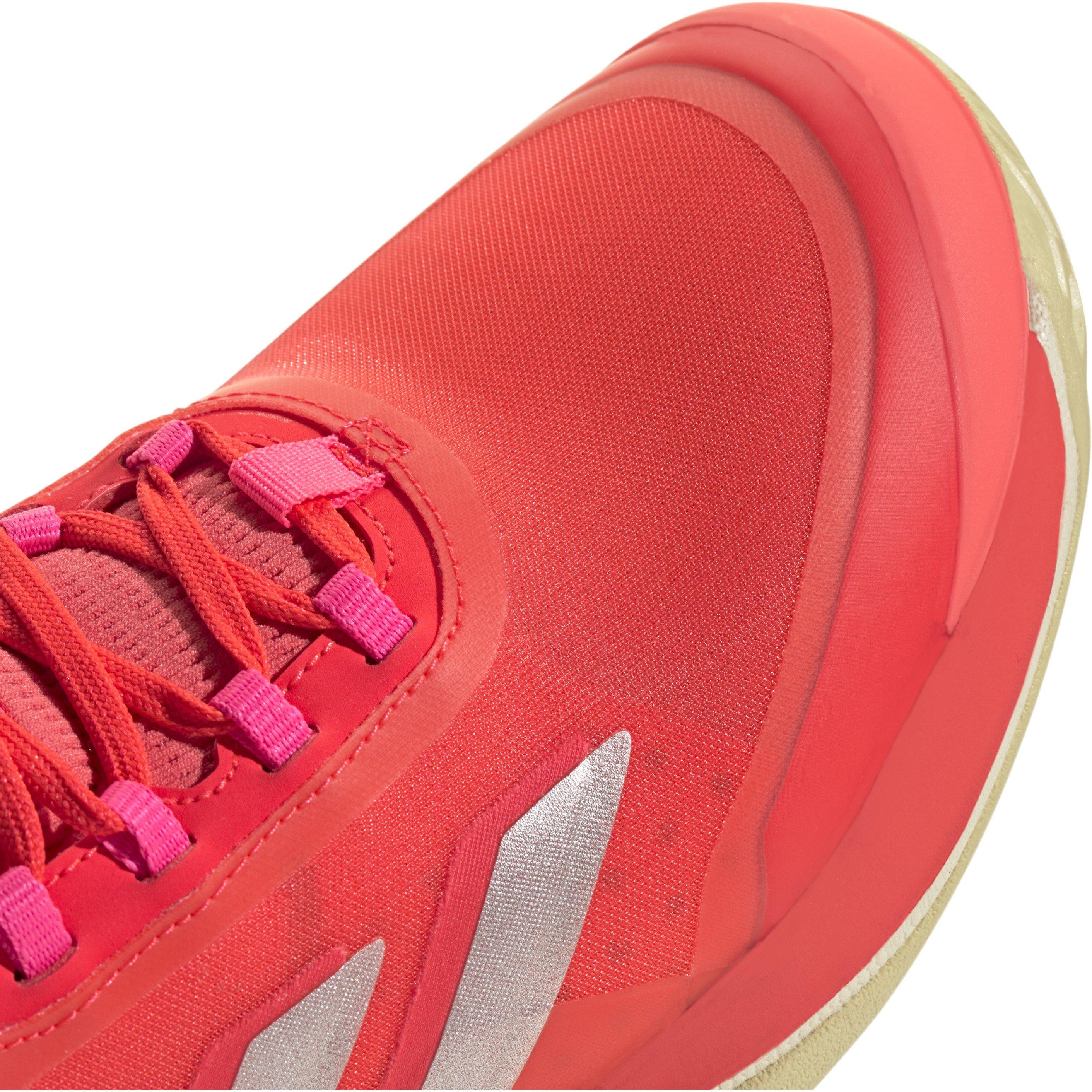 Lucid Red/Silve - adidas - Avacourt Tennis Shoes - 7