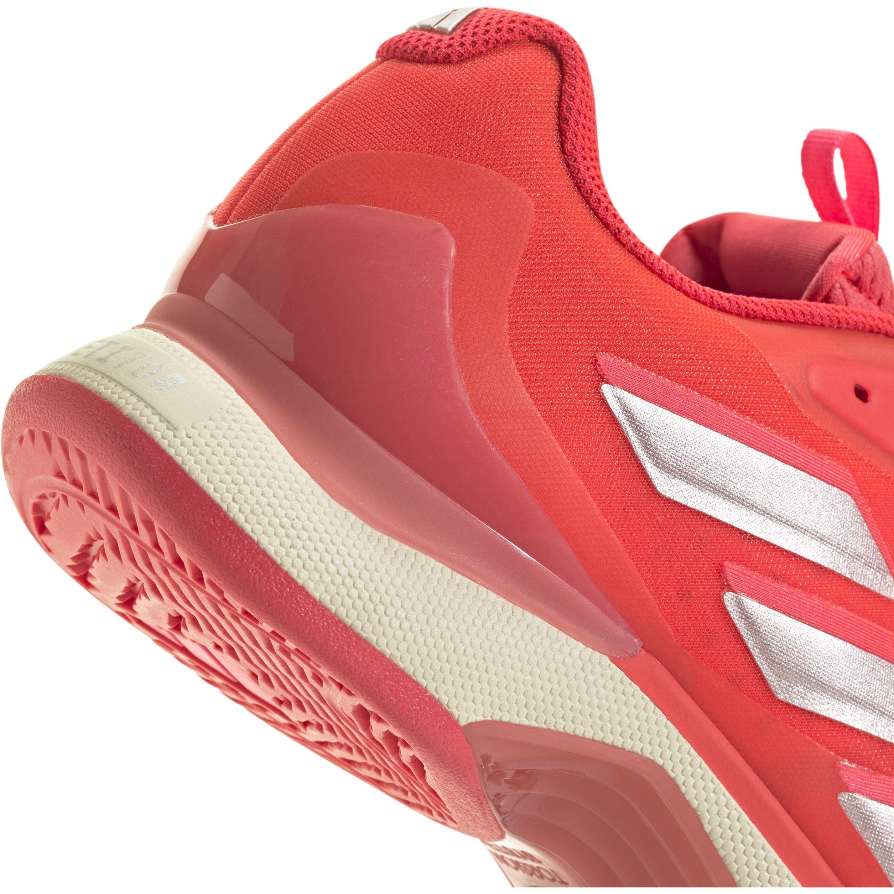 Lucid Red/Silve - adidas - Avacourt Tennis Shoes - 8