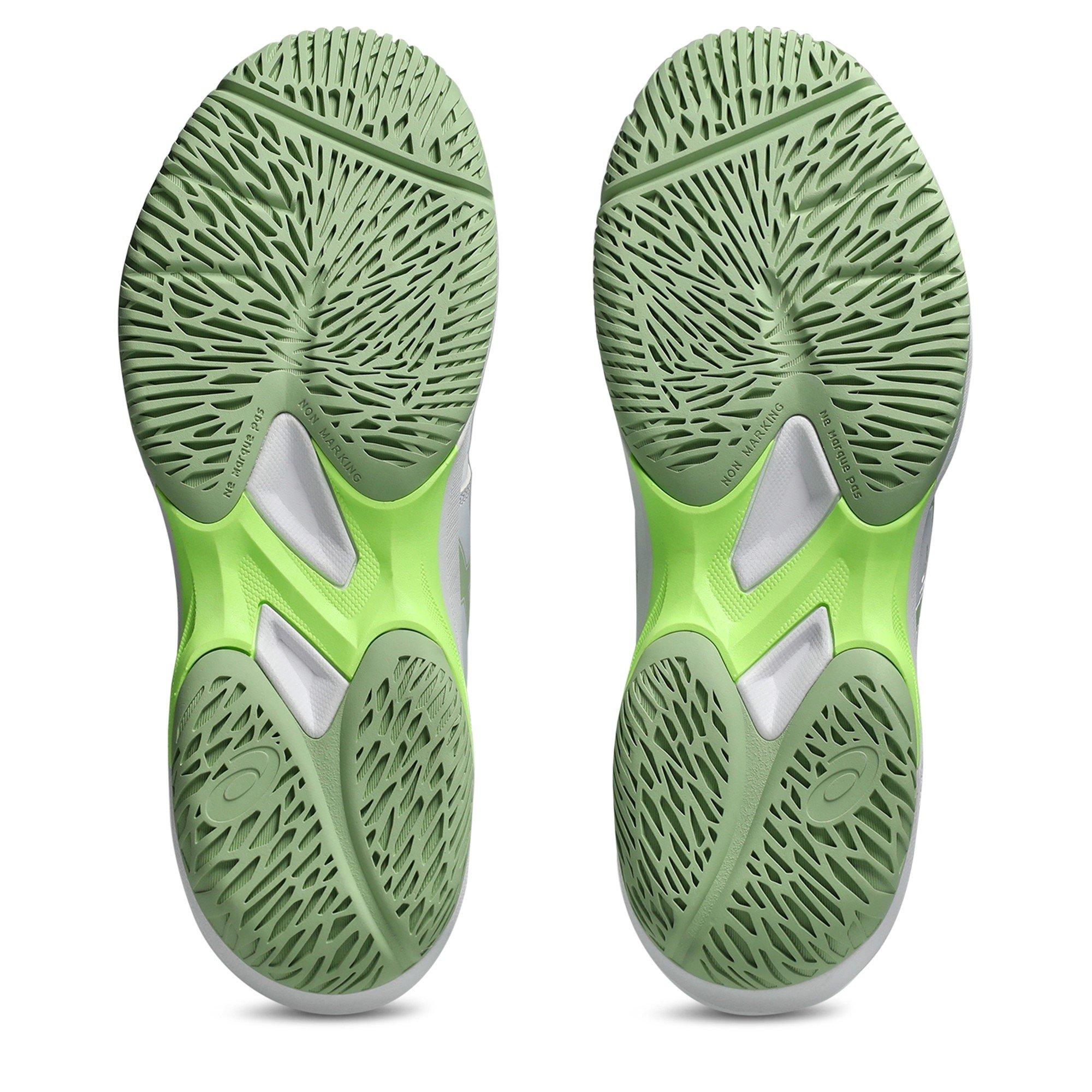 WHITE/JADE - Asics - Game FF Womens Pickleball Shoes - 3