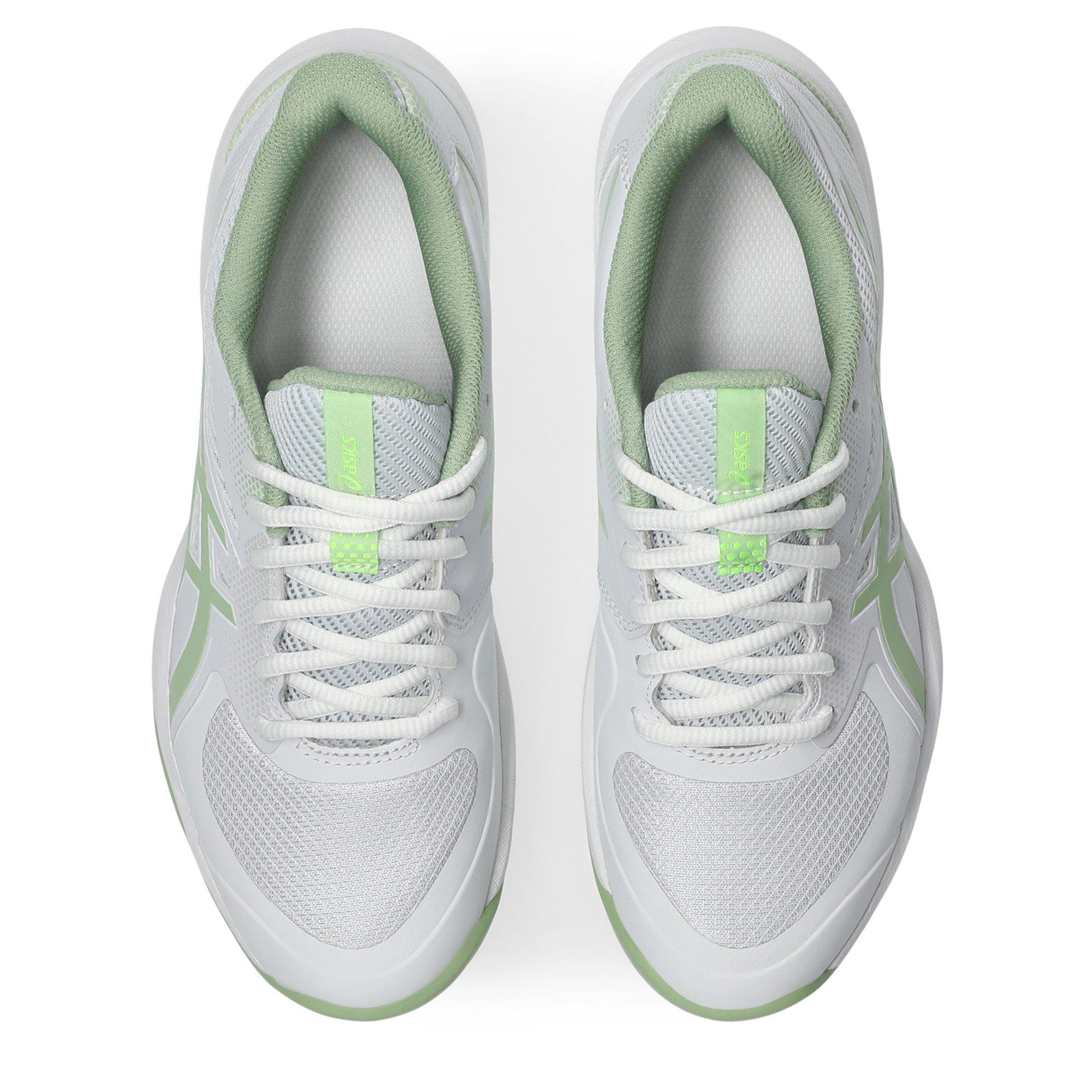 WHITE/JADE - Asics - Game FF Womens Pickleball Shoes - 6