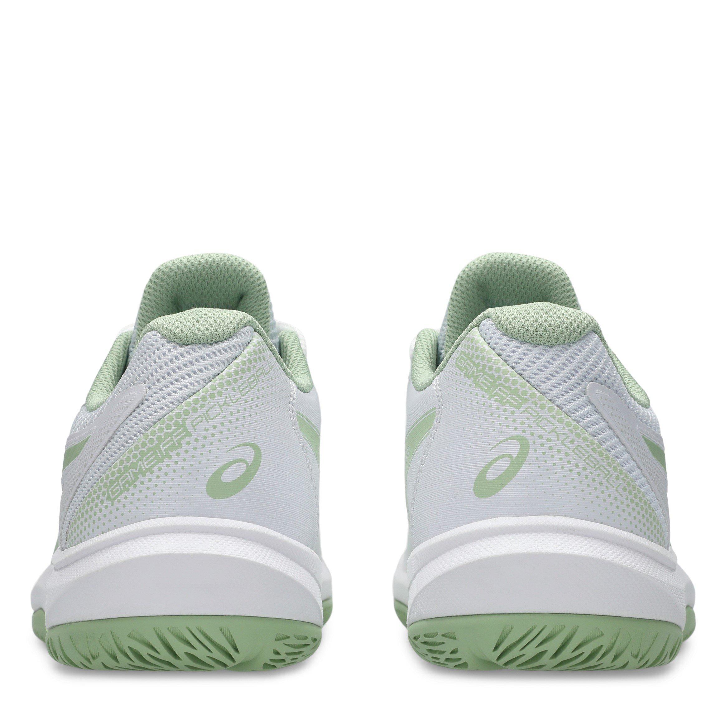 WHITE/JADE - Asics - Game FF Womens Pickleball Shoes - 7