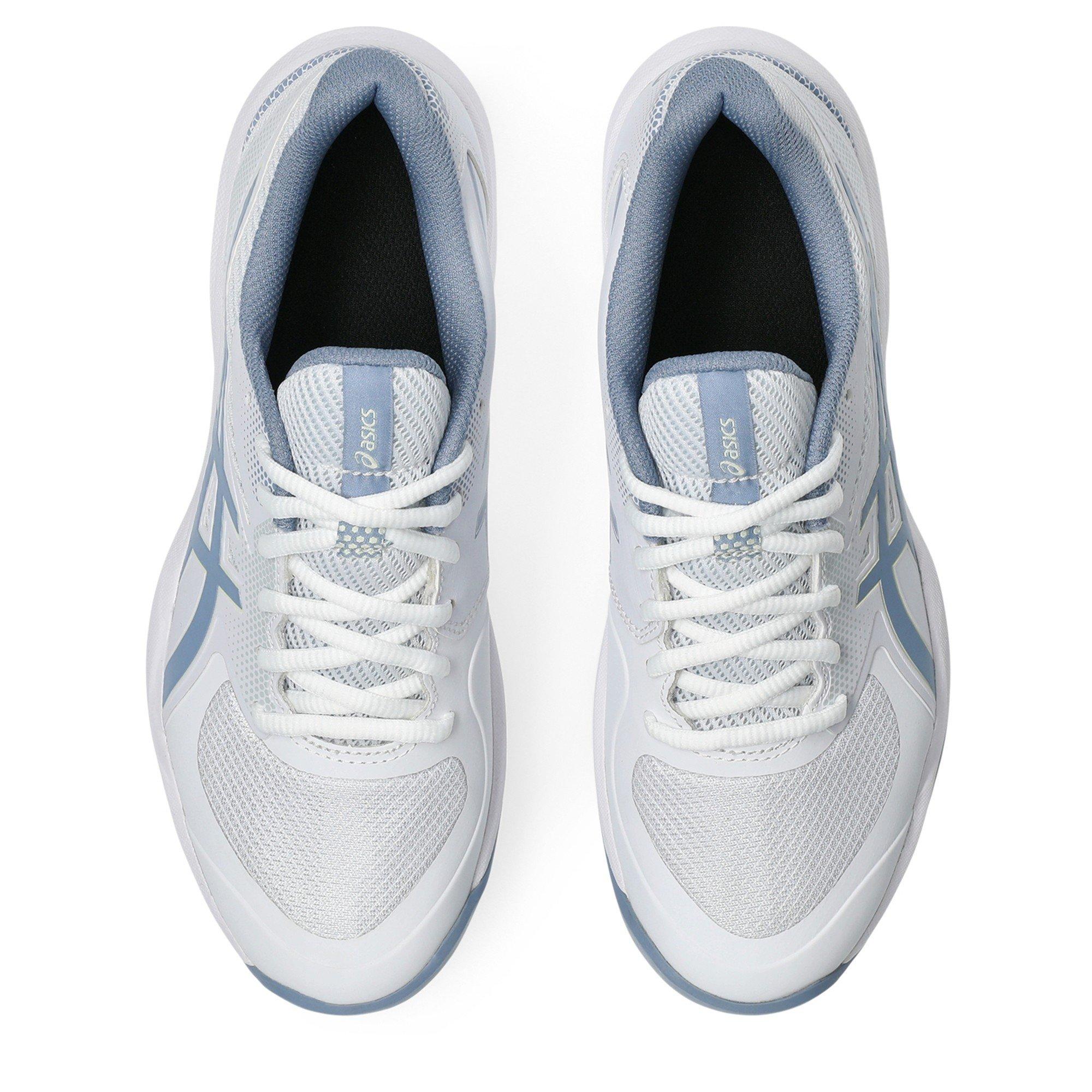 Wht/Calm Indigo - Asics - Game FF Womens Pickleball Shoes - 6
