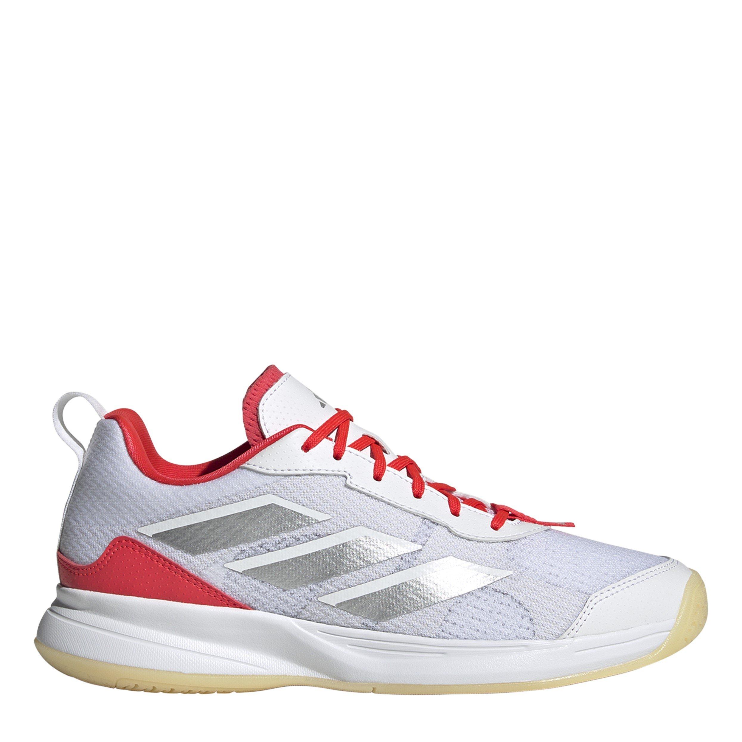 Adidas Women's Avaflash Low Tennis Shoes - White/Silver Me - 5.5 (38.7)