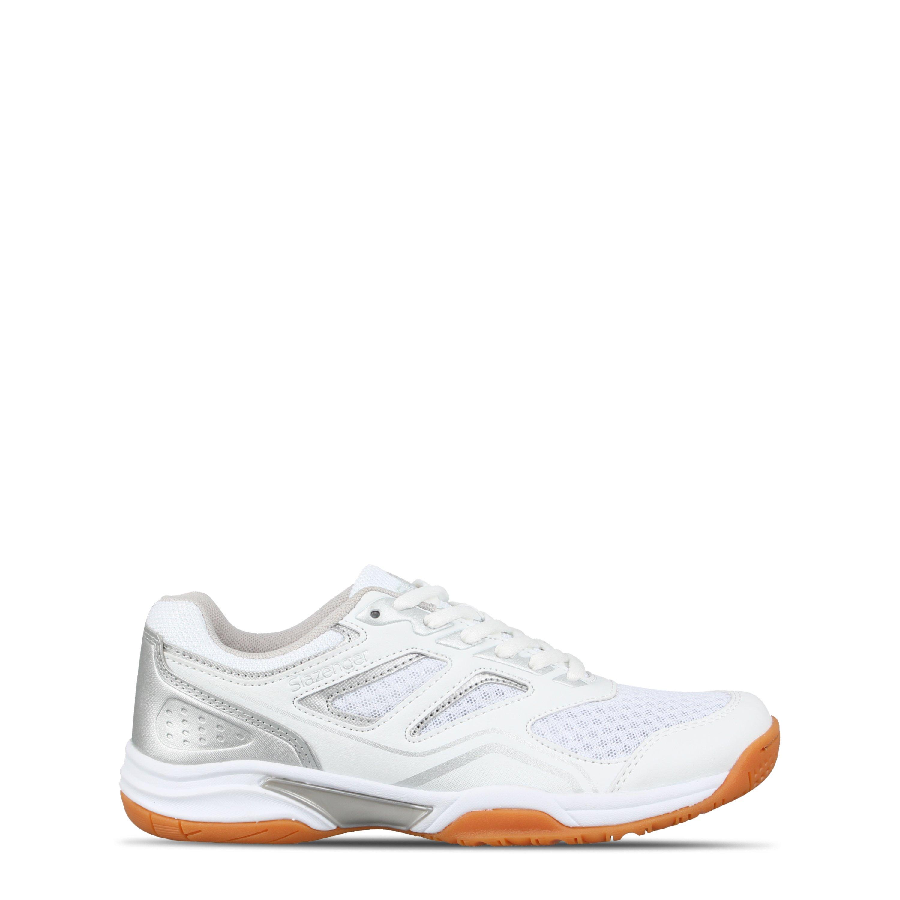 White/Silver - Slazenger - Indoor Shoes Ladies - 1