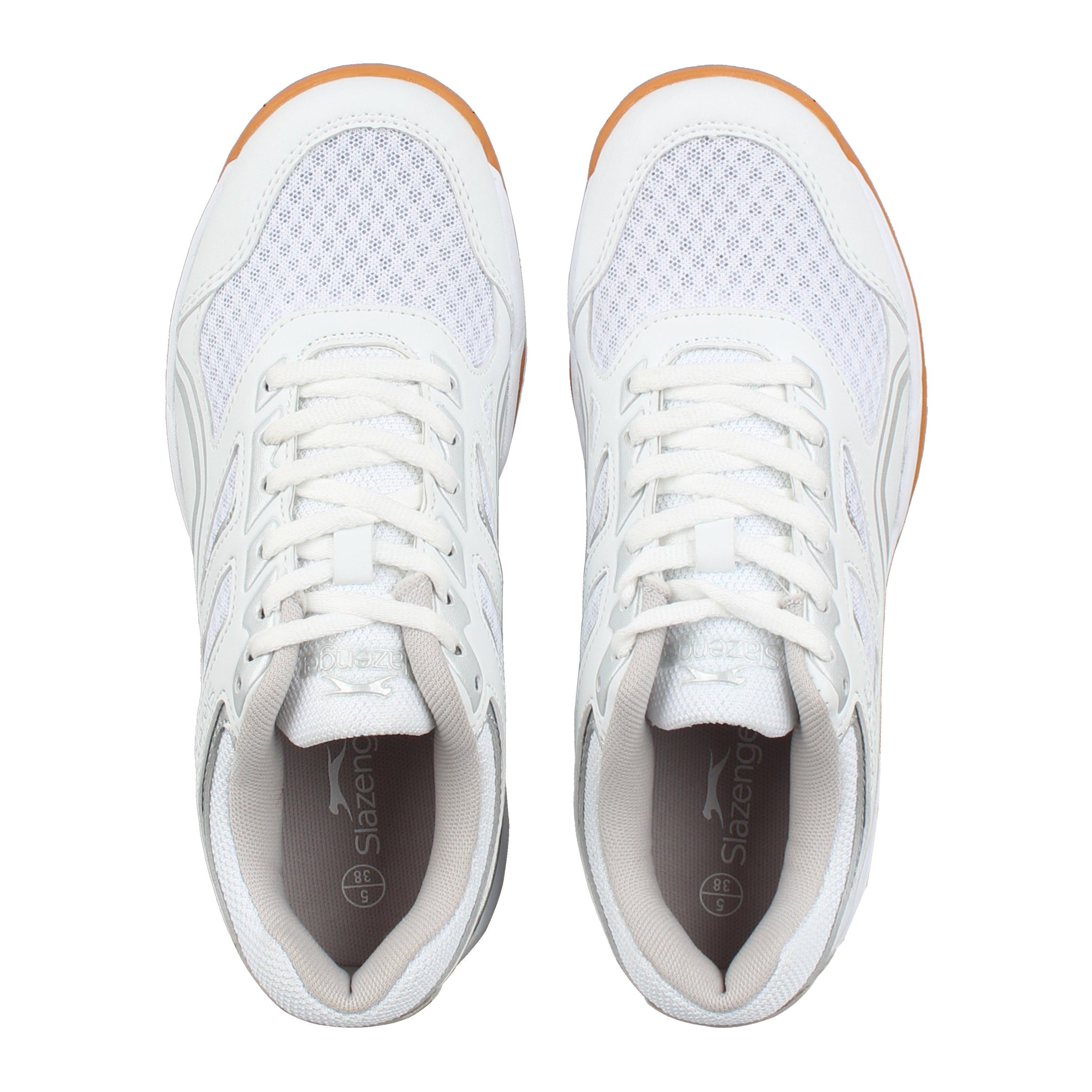 Branco/Prateado - Slazenger - Indoor Shoes Ladies - 5
