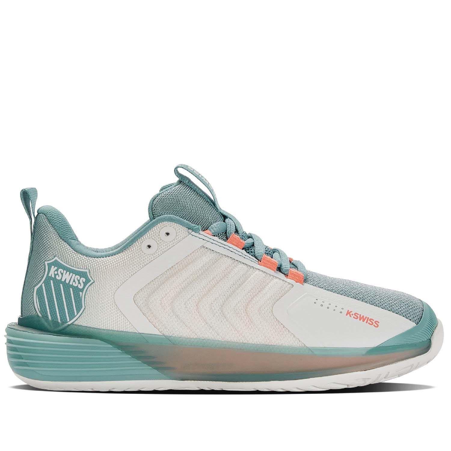 White - K-Swiss - Women's Ultrashot 3 Tennis Shoes - 1
