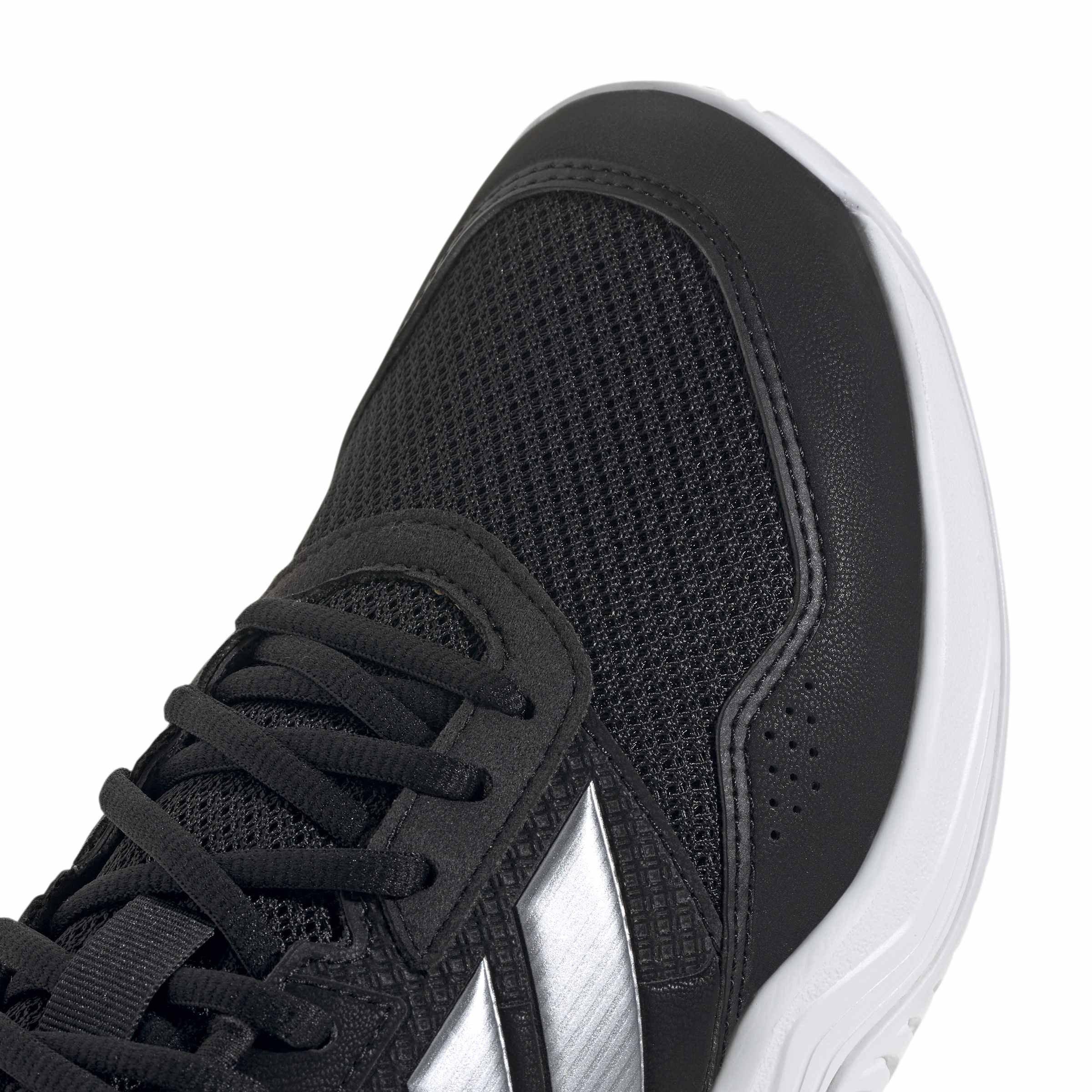 Blk/Silver/Wht - adidas - Adidas GameCourt 3 Ld71 - 7