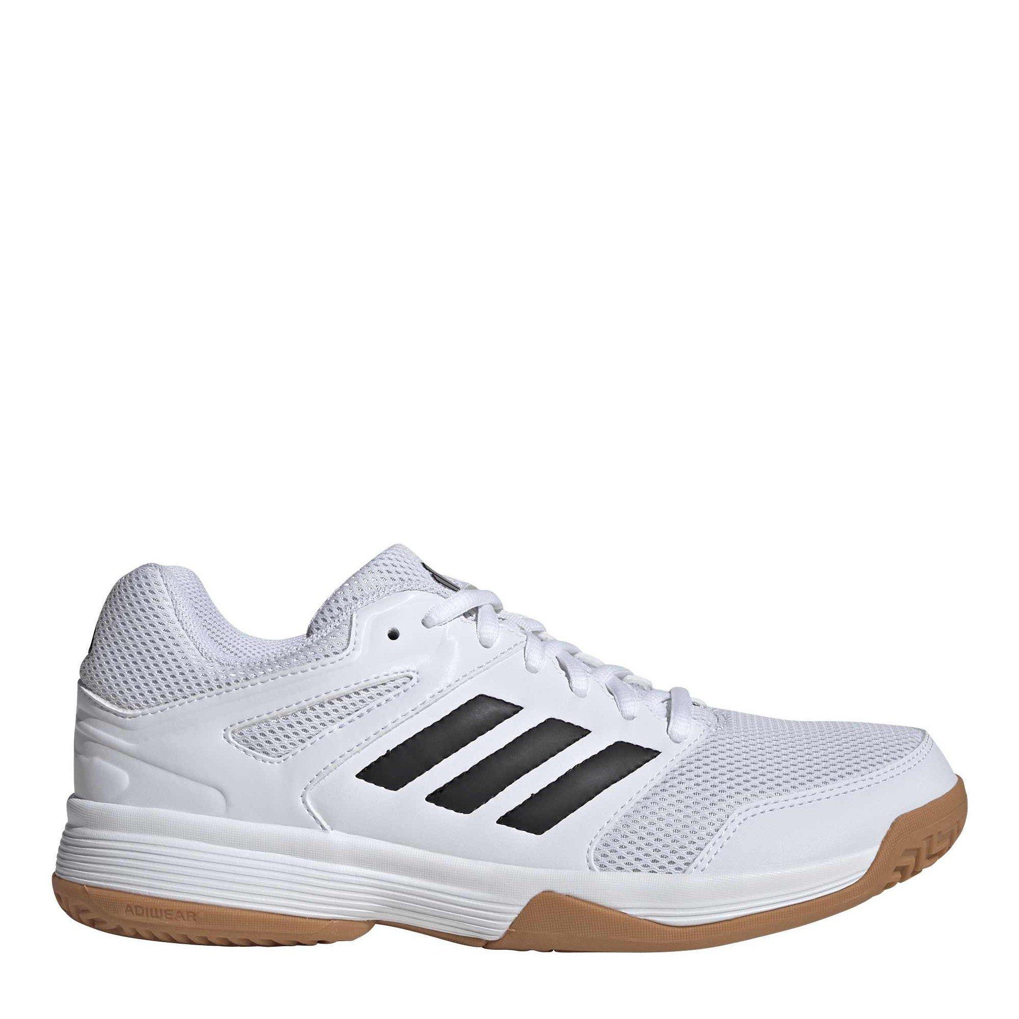 White/Black/Gum - adidas - Speedcourt Womens Indoor Shoes - 1