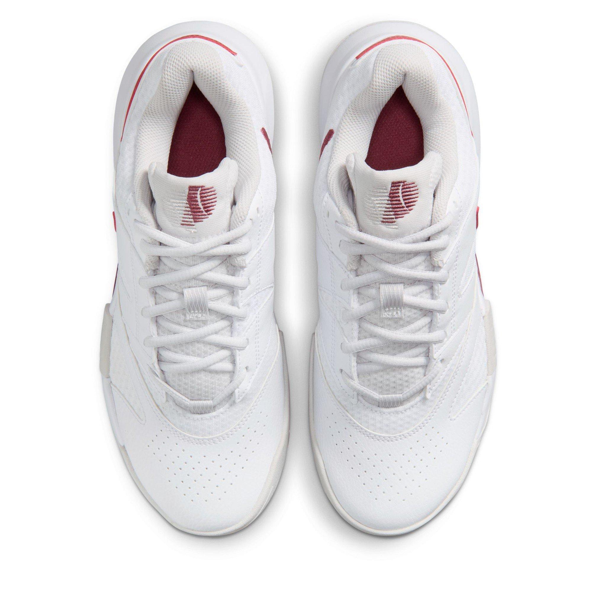 White/Pink-Grey - Nike - Court Lite 4 Womens Tennis Shoes - 6