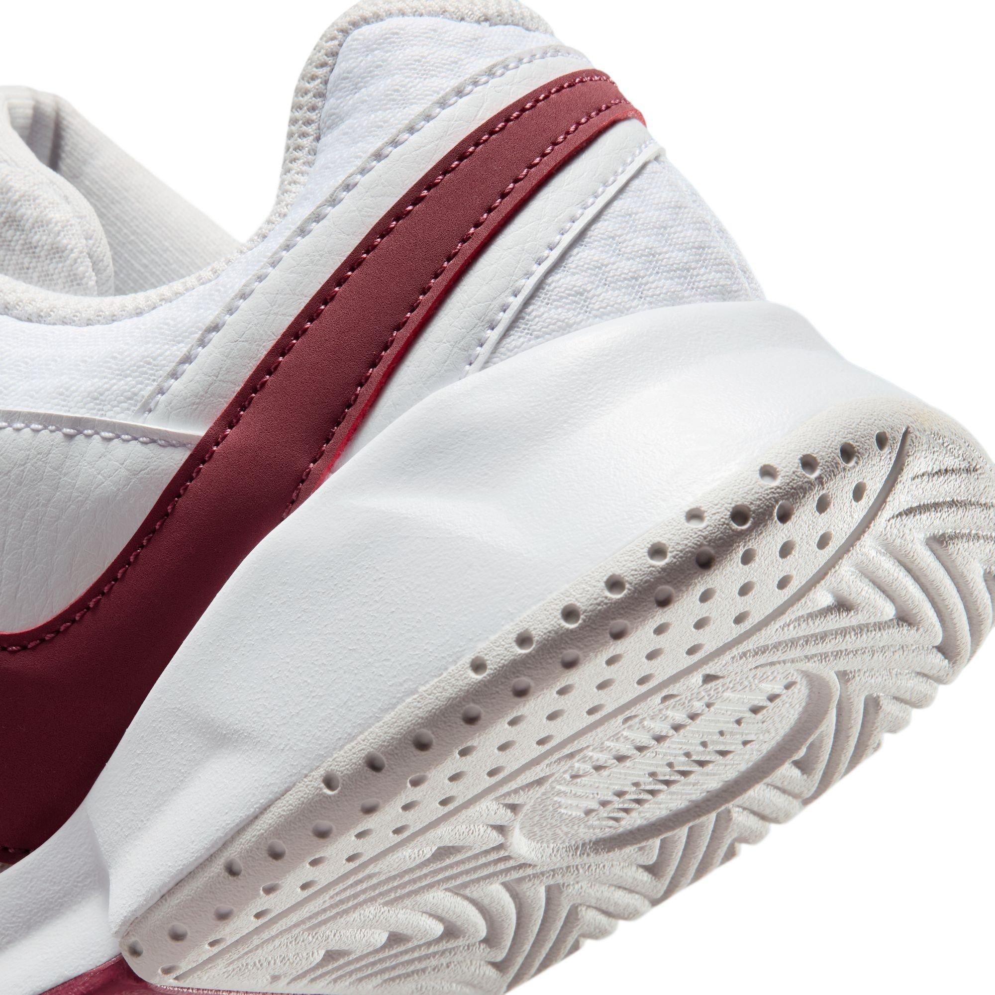 White/Pink-Grey - Nike - Court Lite 4 Womens Tennis Shoes - 8