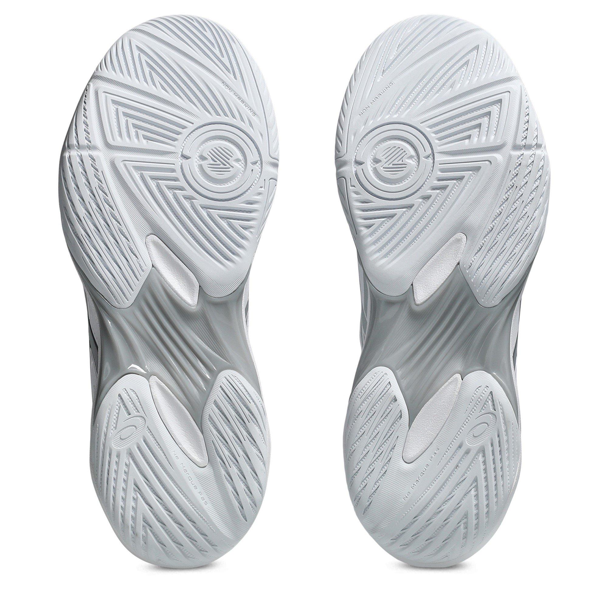 WHITE/SILVER - Asics - Gel-Rocket 12 Womens Badminton Shoes - 3