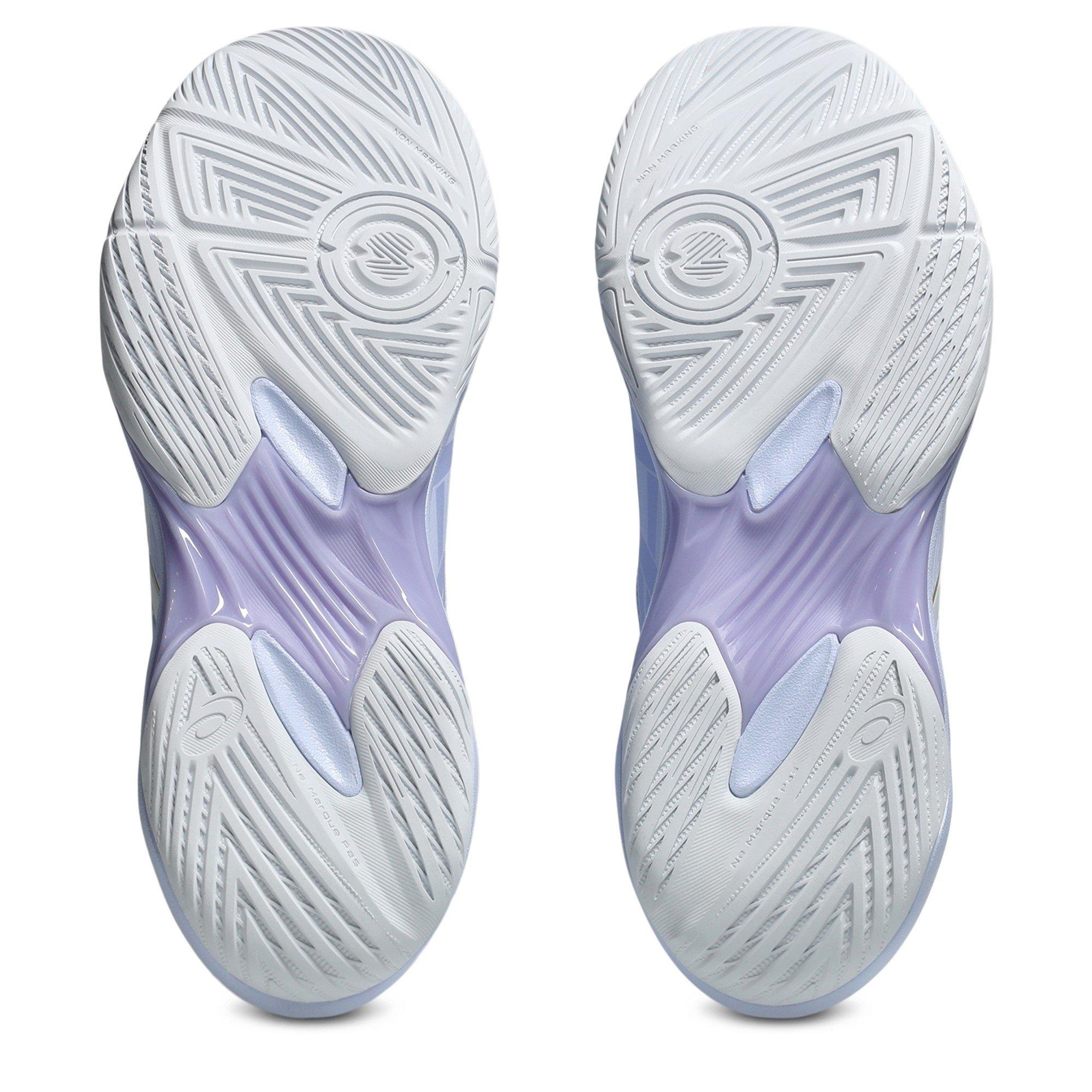 BLUE/CHAMPAGNE - Asics - Gel-Rocket 12 Womens Badminton Shoes - 3